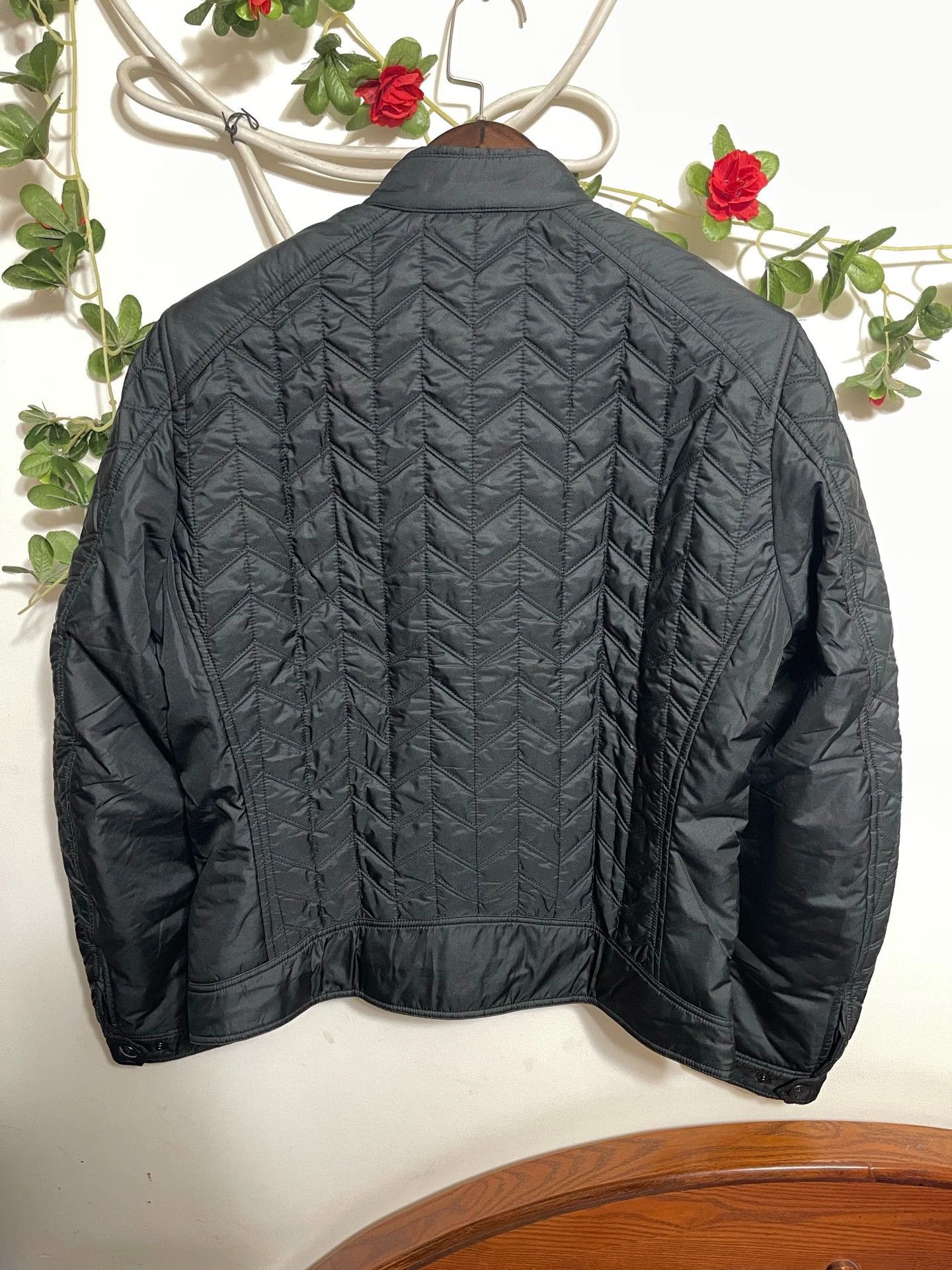 Belstaff Belstaff 50 Slim Fit Motorcycle Padded Jacket Size US M / EU 48-50 / 2 - 3 Thumbnail