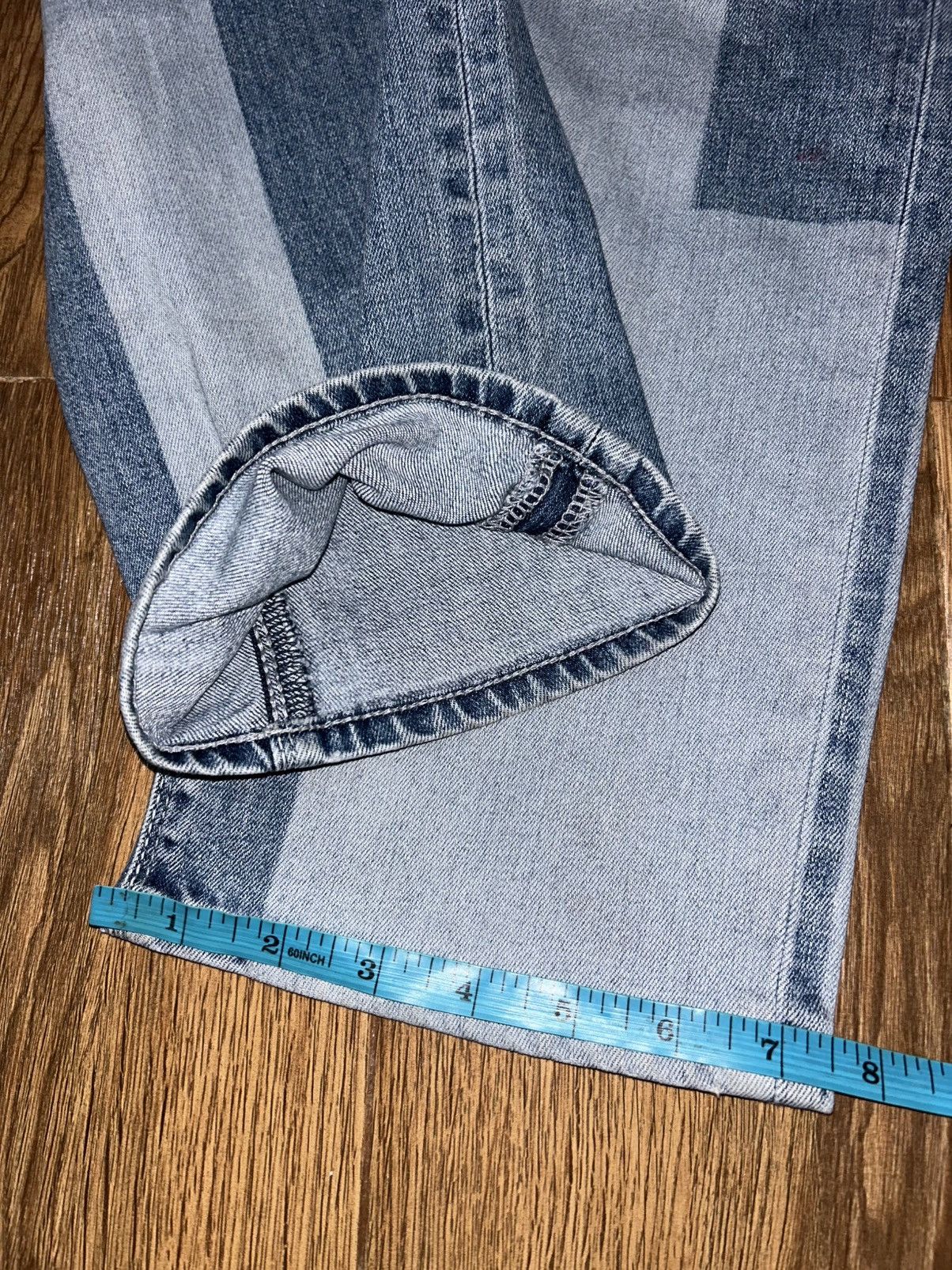 GOSTAR DE FUGA Gostar de Fuga Paneled Straight Denim Pants Size US 30 / EU 46 - 17 Thumbnail