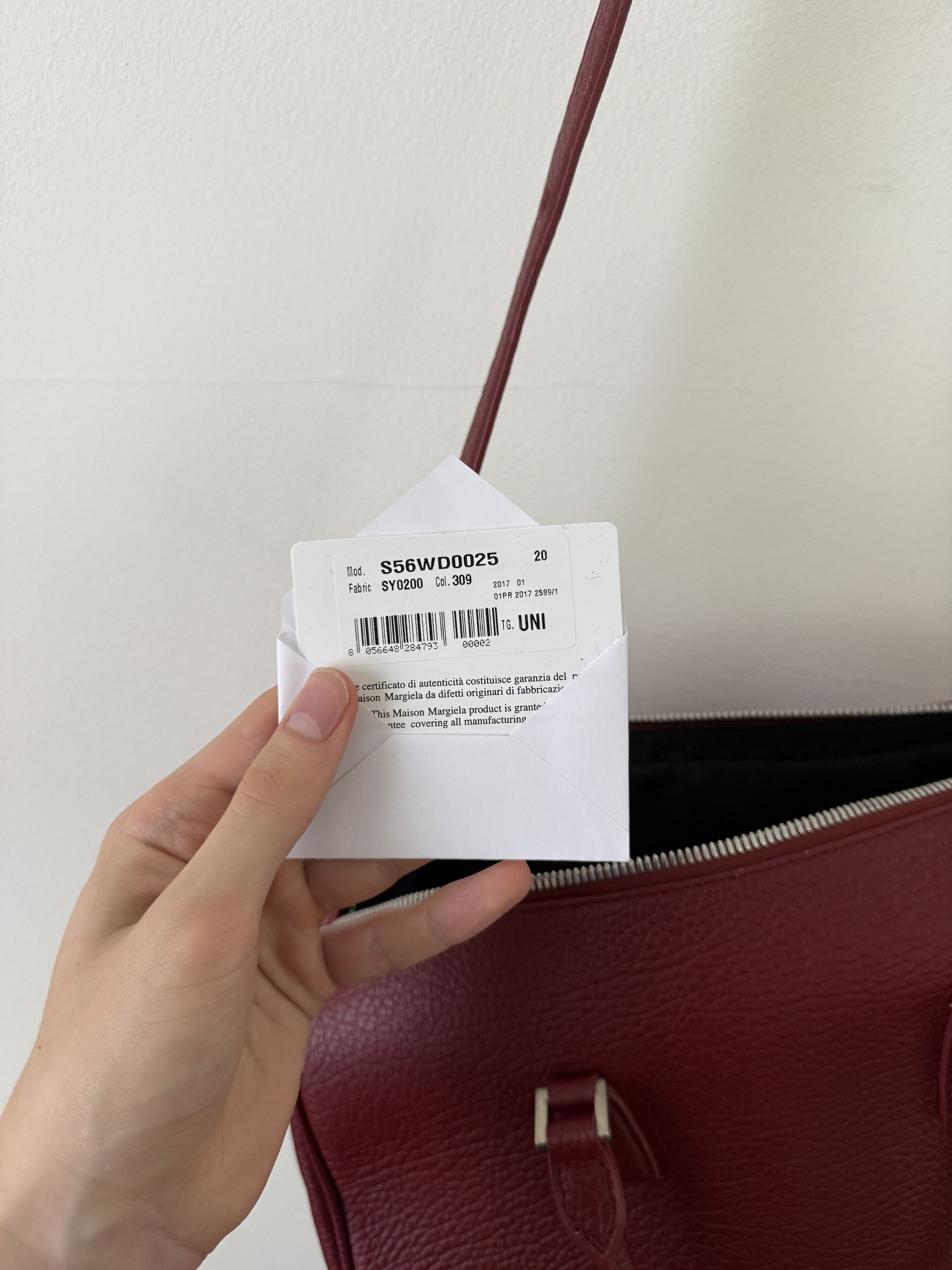 Maison Margiela 2017 Leather Top Handle Bag Size ONE SIZE - 25 Thumbnail