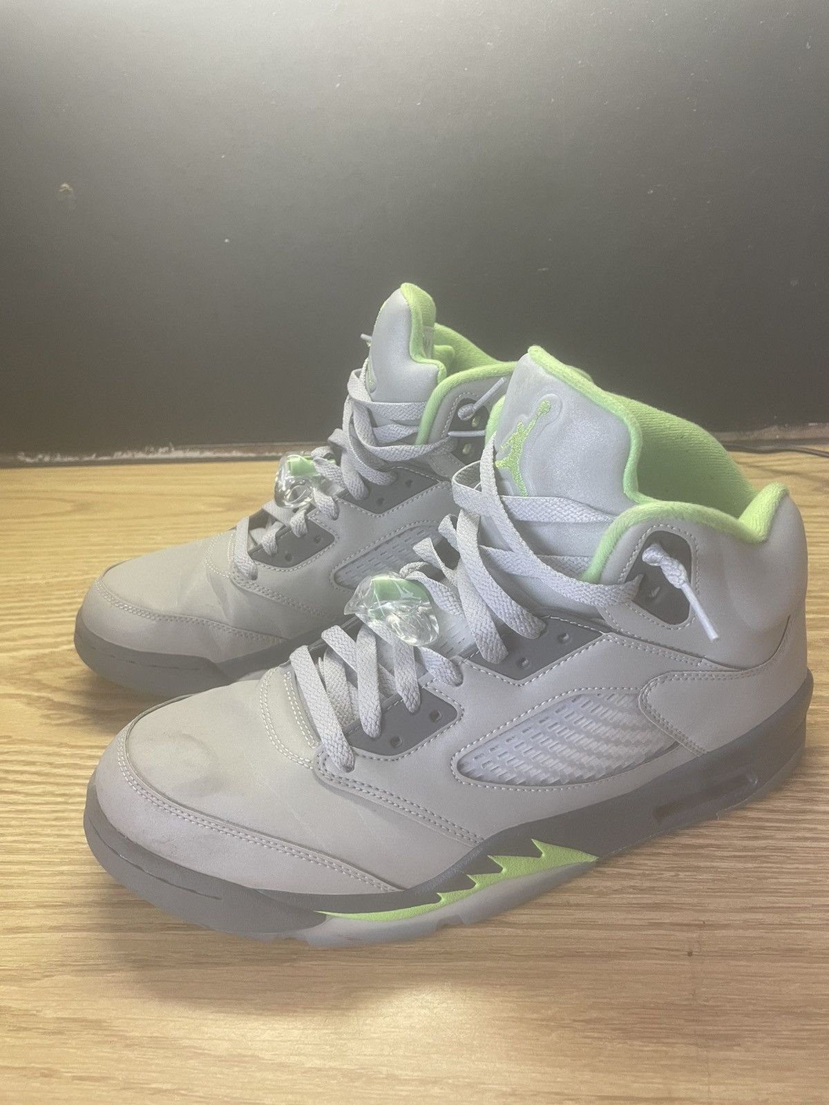 Jordan Brand × Nike Jordan 5 Green Bean Size US 11.5 / EU 44-45 - 1 Thumbnail