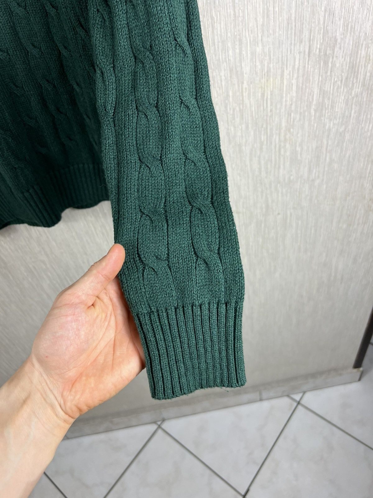 Polo Ralph Lauren Polo Ralph Lauren cable knit cotton old money sweater braid Size US S / EU 44-46 / 1 - 11 Thumbnail