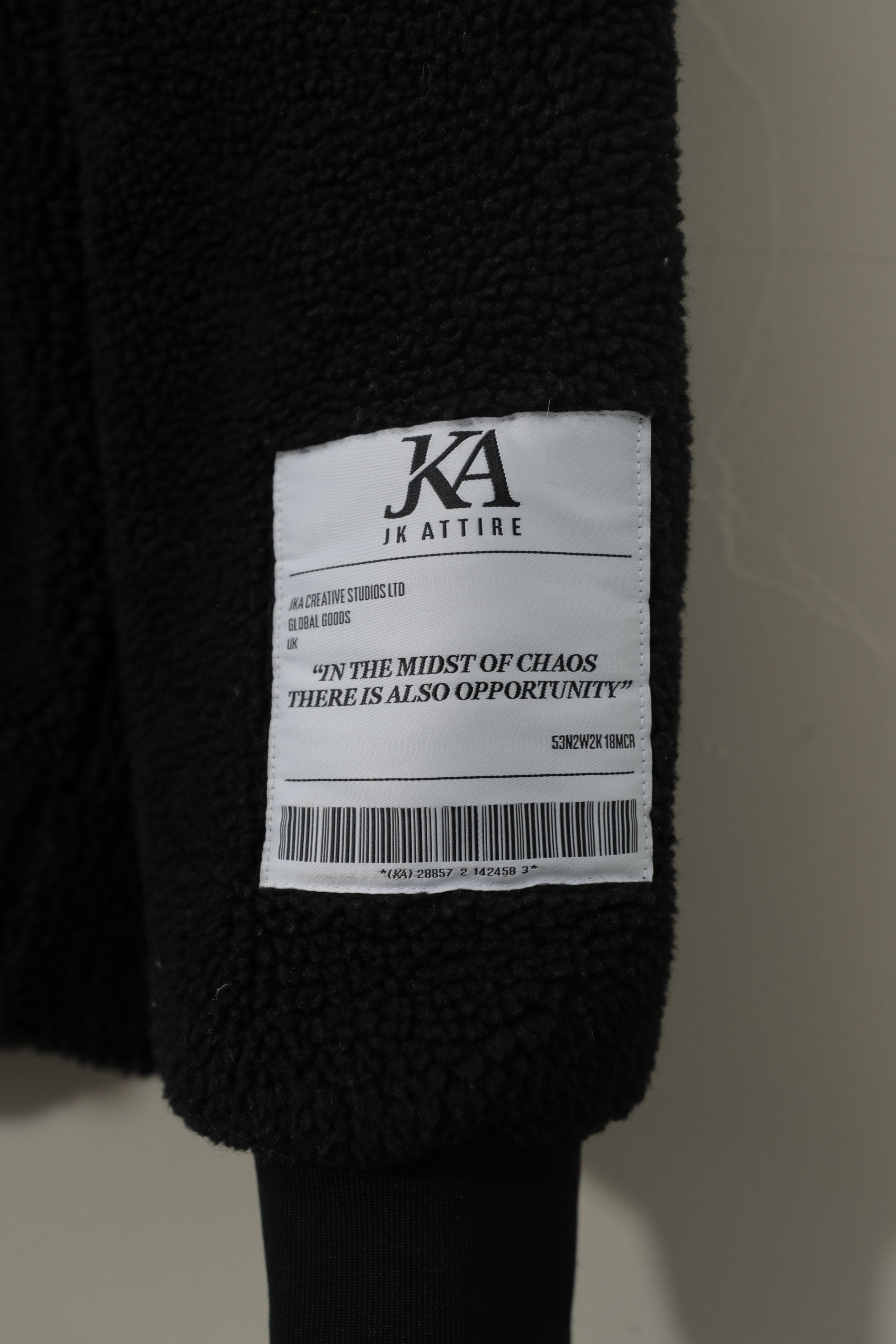 Other JK Attire Dystopia Relaxed Boxy Fit Teddy Fleece Hoodie (XS) Size US XS / EU 42 / 0 - 7 Thumbnail