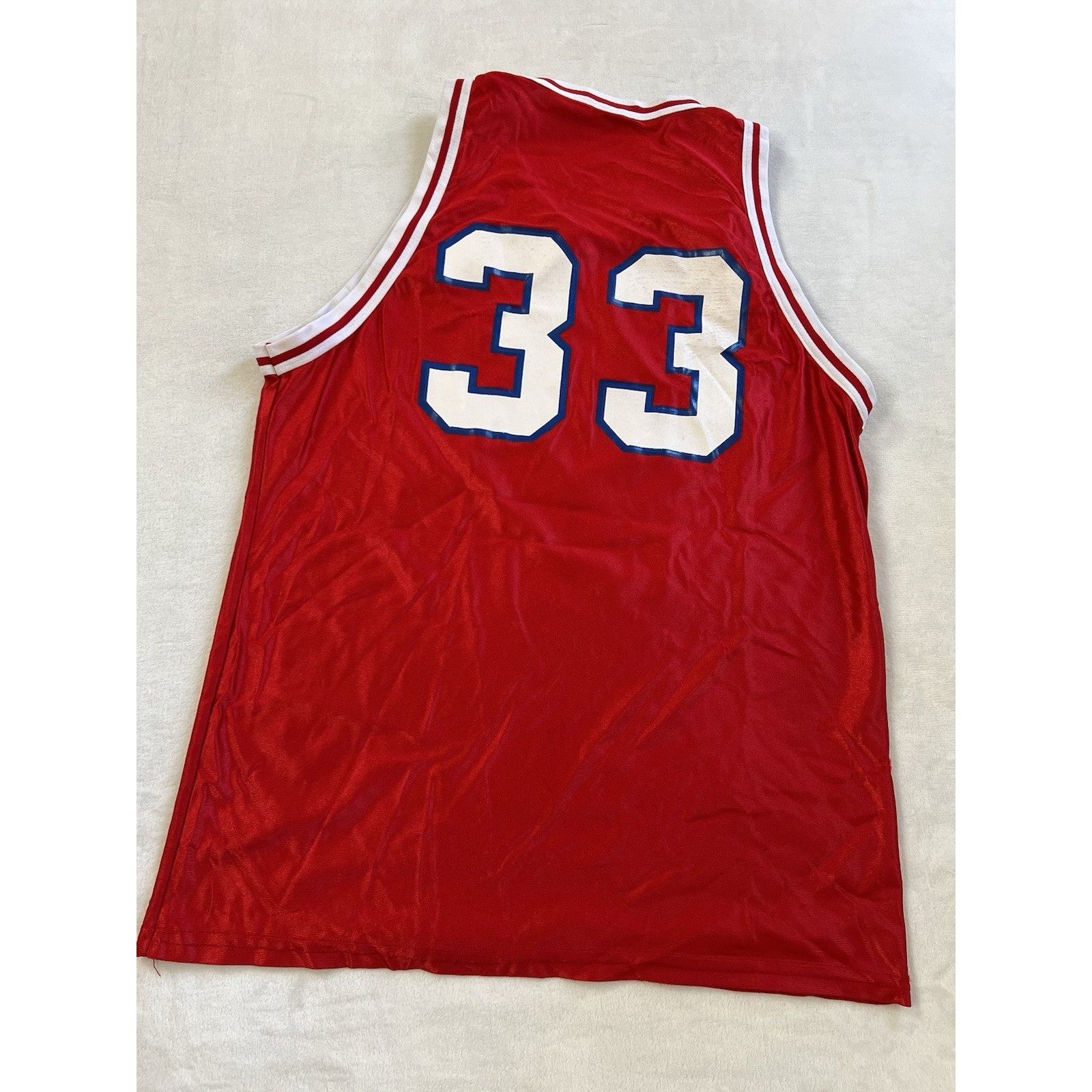 Wilson Vintage Wilson Made In USA Basketball Jersey Size XL “Lancer Size US XL / EU 56 / 4 - 6 Thumbnail