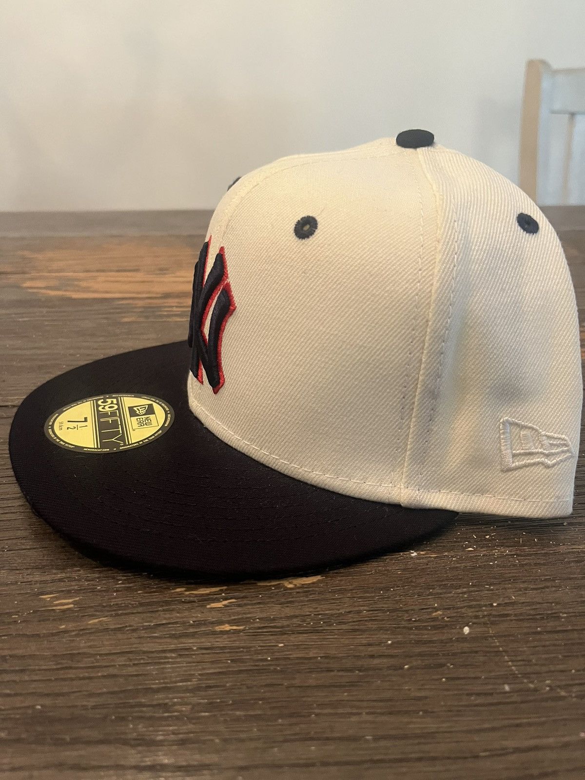 New Era Hatclub Ivory Pack New York Yankees Size 7 1/2 Size ONE SIZE - 2 Thumbnail