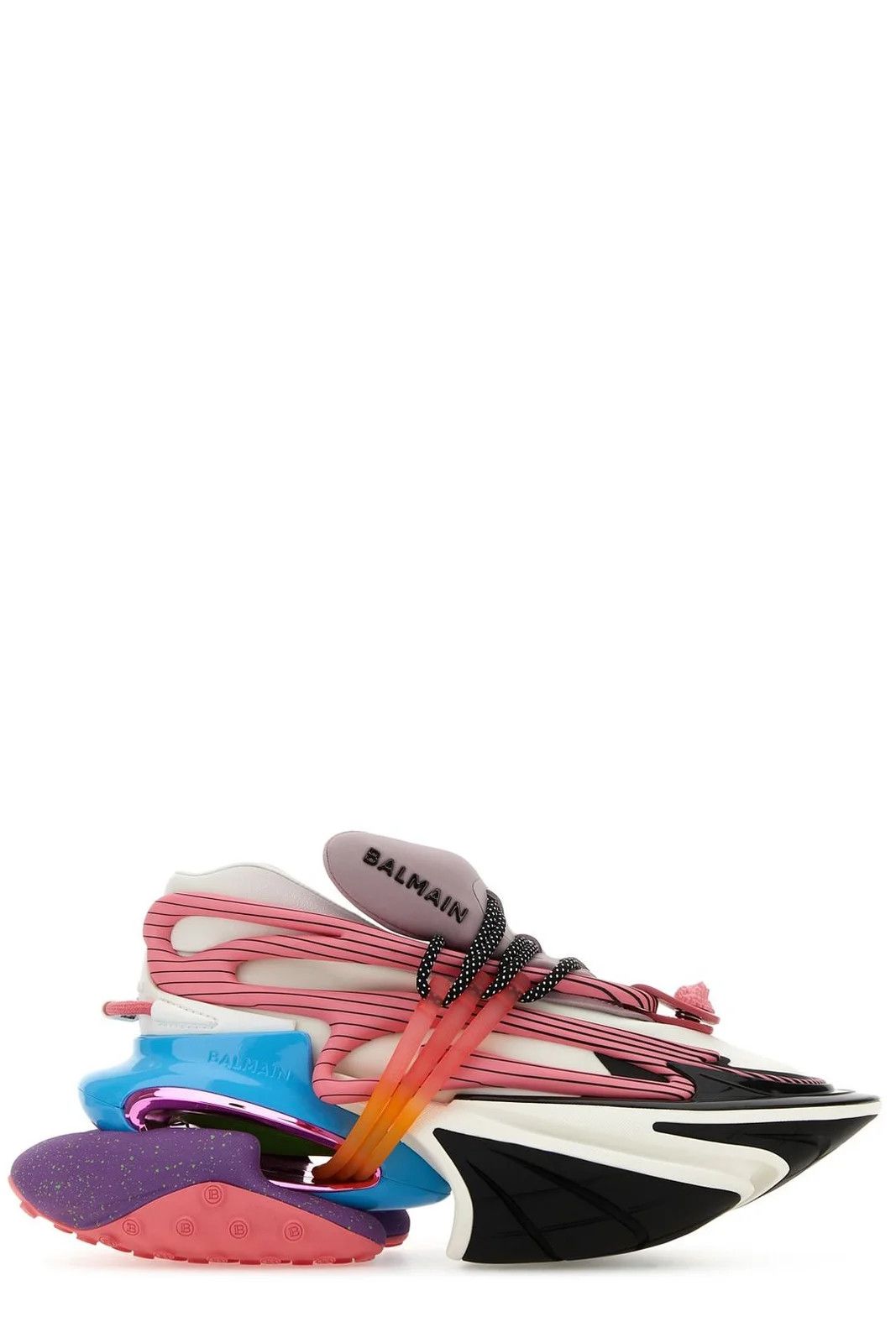 Balmain o1w1db10624 Sneakers in Pink Size US 6 / IT 36 - 1 Thumbnail