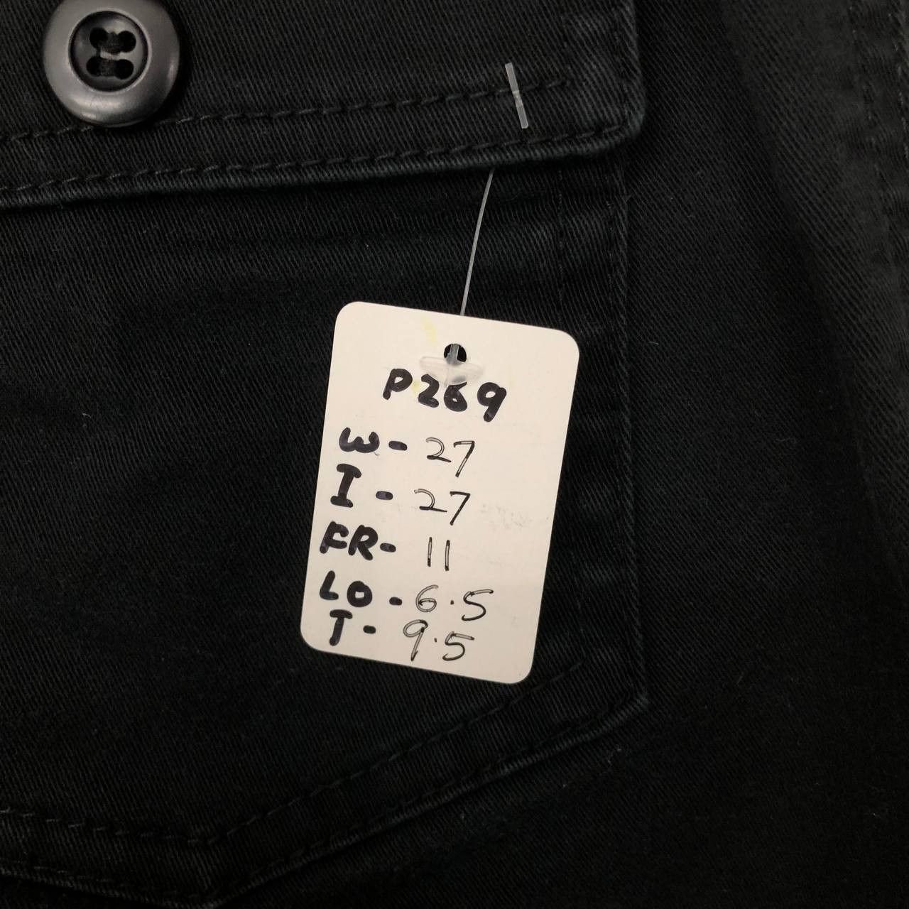 Designer × Japanese Brand P269 K.T. KIYOKO TAKASE SKINNY BAKER PANTS Size US 27 - 8 Thumbnail