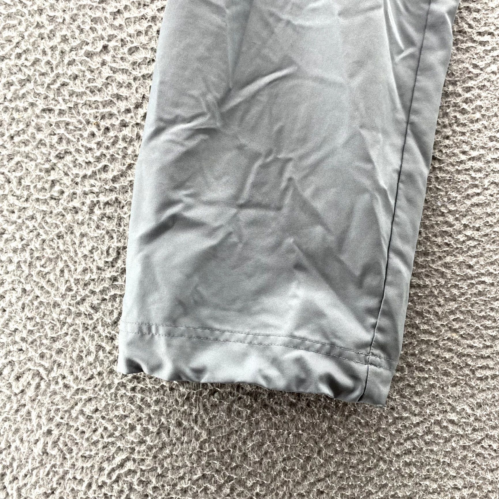 Nike Nike Track Pants Mens Large Gray Tech Drawstring Ankle Athleisure Running Sports Size US 33 - 3 Thumbnail