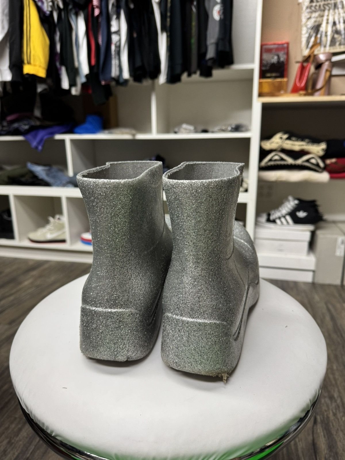 Bottega Veneta bottega Veneta Glitter Puddle Boots Size US 10.5 / EU 43-44 - 4 Thumbnail