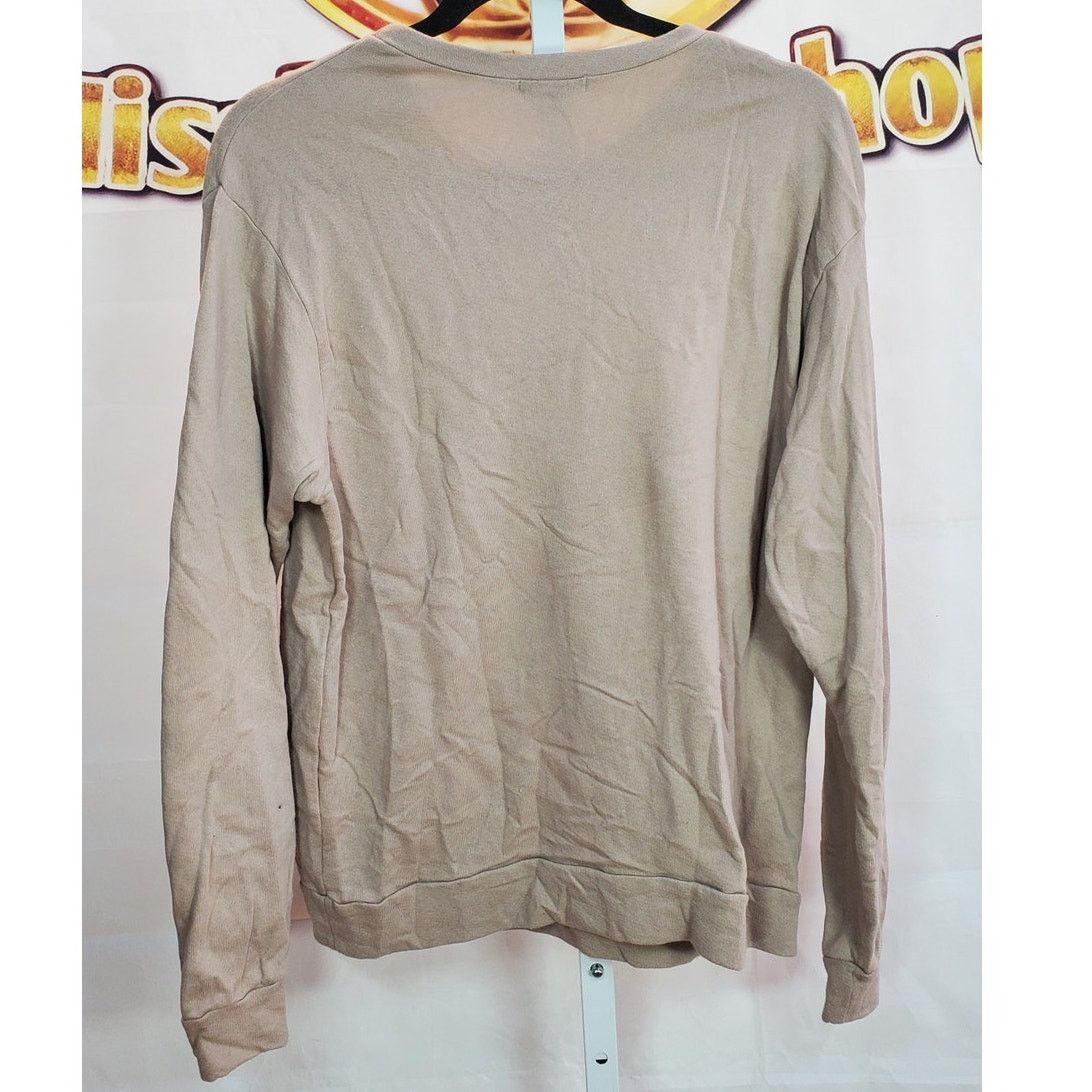 Fashion Nova Fashion Nova Beige Graphic Sweatshirt Bad Boujee M Size M / US 6-8 / IT 42-44 - 2 Thumbnail
