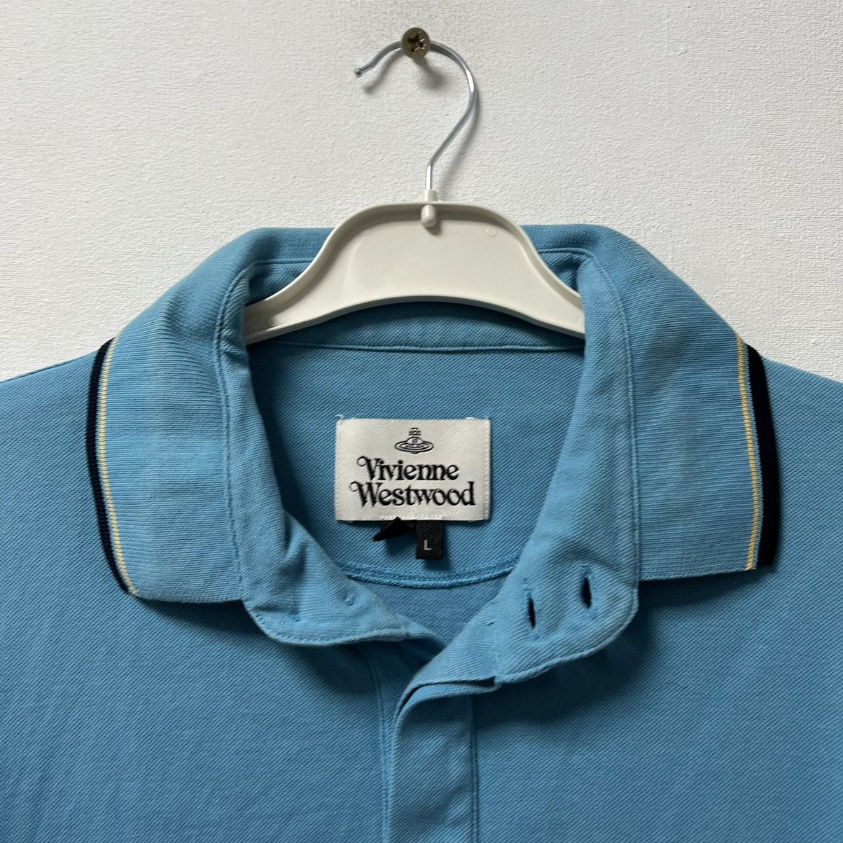 Vivienne Westwood Vivienne Westwood Polo T-Shirt Rare Retro Hype Y2K Size US L / EU 52-54 / 3 - 4 Thumbnail