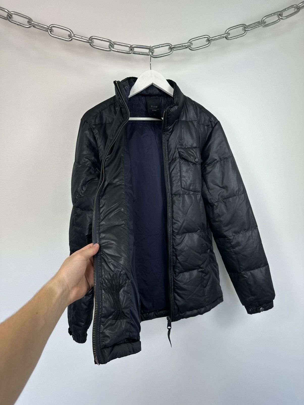 G-Star Vintage G-Star Raw Correct Line Luxury Down Puffer Jacket Size US XL / EU 56 / 4 - 12 Thumbnail