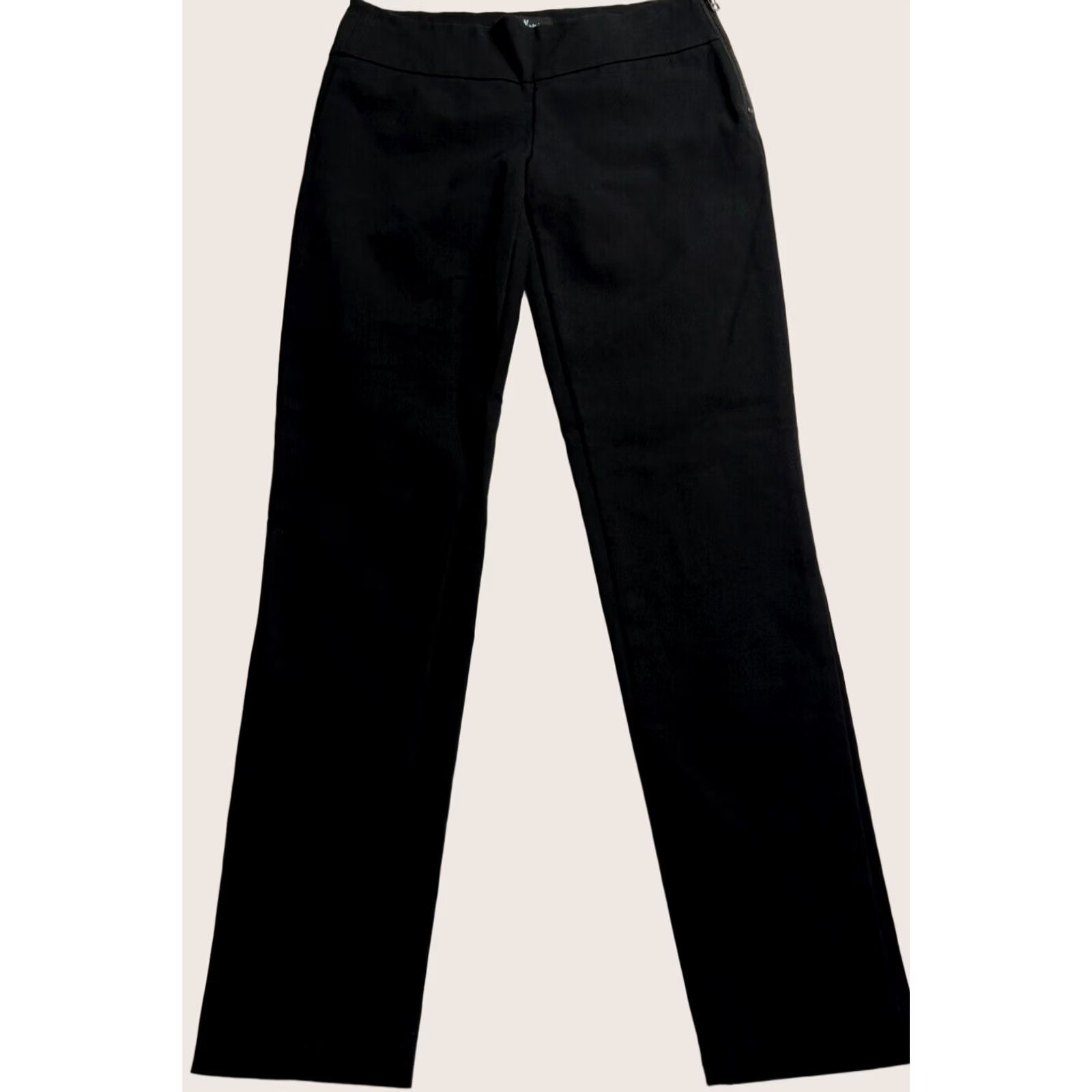 Guess Guess by Marciano Black Skinny Pants - Womens Size 2, Side Zip Flat Size 26" / US 2 / IT 38 - 1 Thumbnail