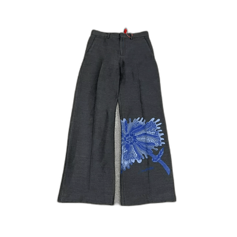 Louis Vuitton Louis Vuitton Collaboration Wide Leg Pants -2505 Size US 38 / EU 54 - 1 Thumbnail
