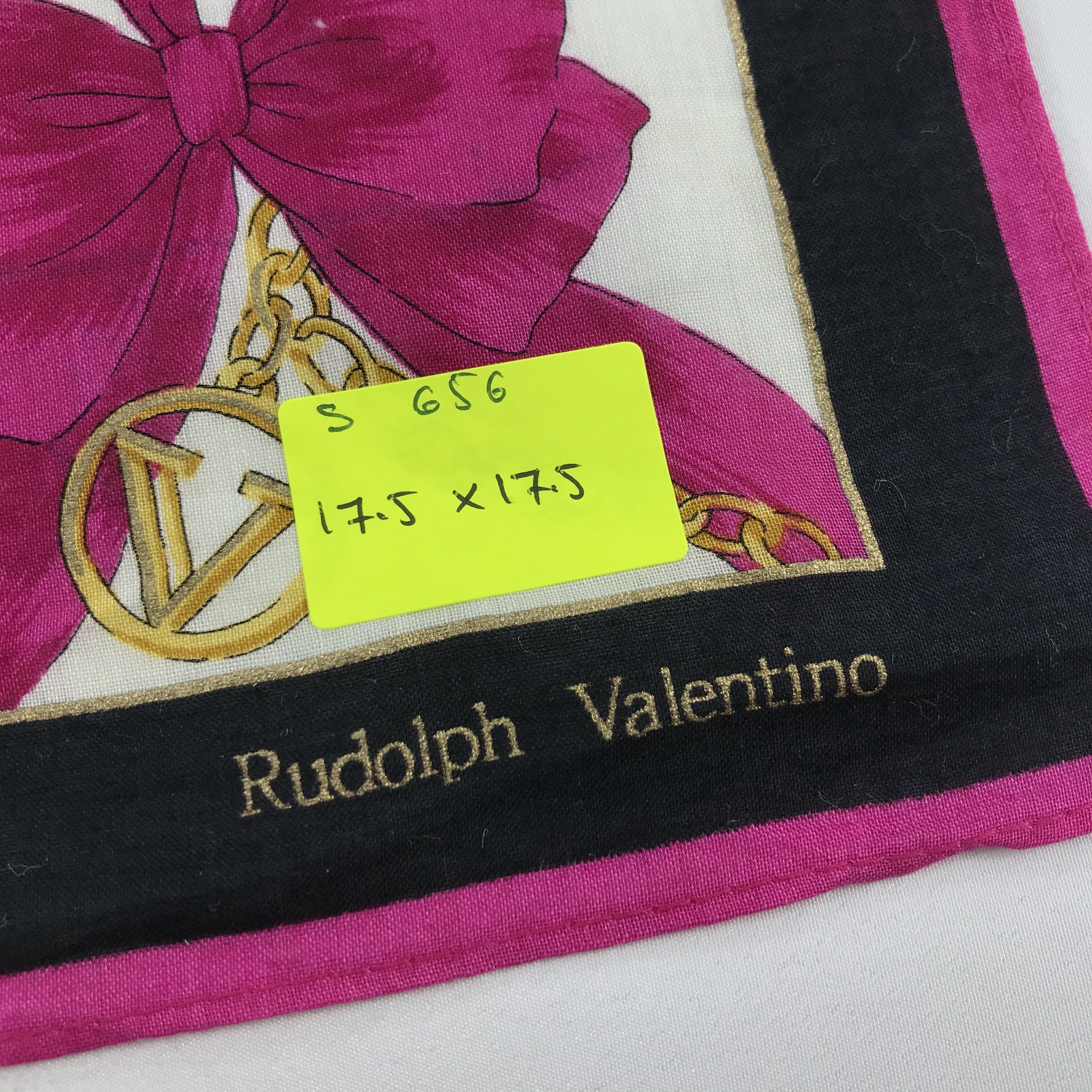 Japanese Brand × Vintage Rudolph Valentino Handkerchief / Neckerchief / Bandana Size ONE SIZE - 5 Thumbnail