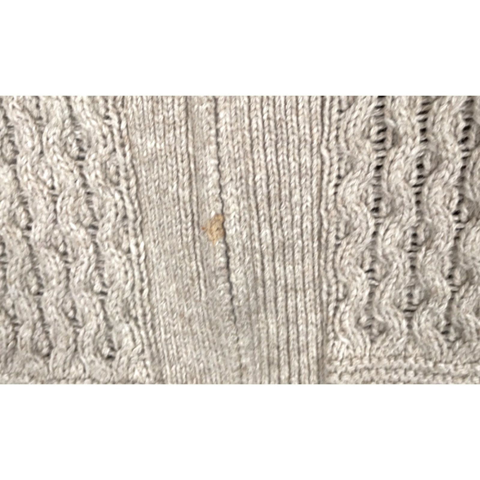 Vintage VINTAGE Kenneth Roberts Platinum Sweater Cardigan Long Sleeve Mock Neck Full Zip Beige Wool Blend Cotton Knit Men L Large Regular Preppy Size US L / EU 52-54 / 3 - 4 Thumbnail