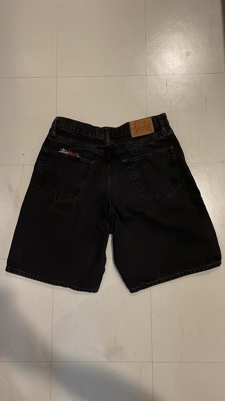 Stussy Stussy Big Ol Jeans Shorts Washed Black Size US 30 / EU 46 - 2 Thumbnail