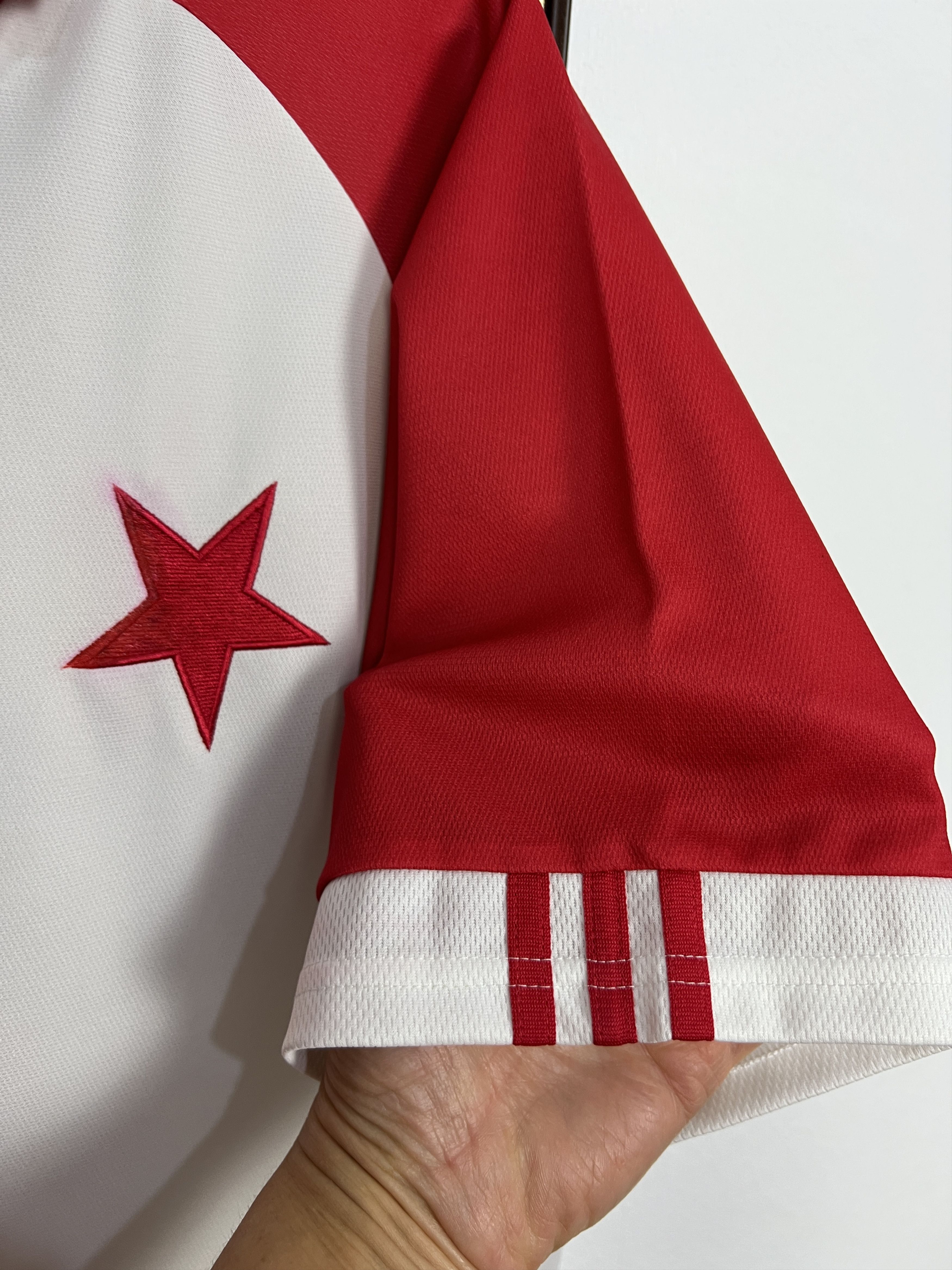 Adidas Slavia Praha Home football shirt 2001 Soccer Jersey Trikot Size US L / EU 52-54 / 3 - 5 Thumbnail