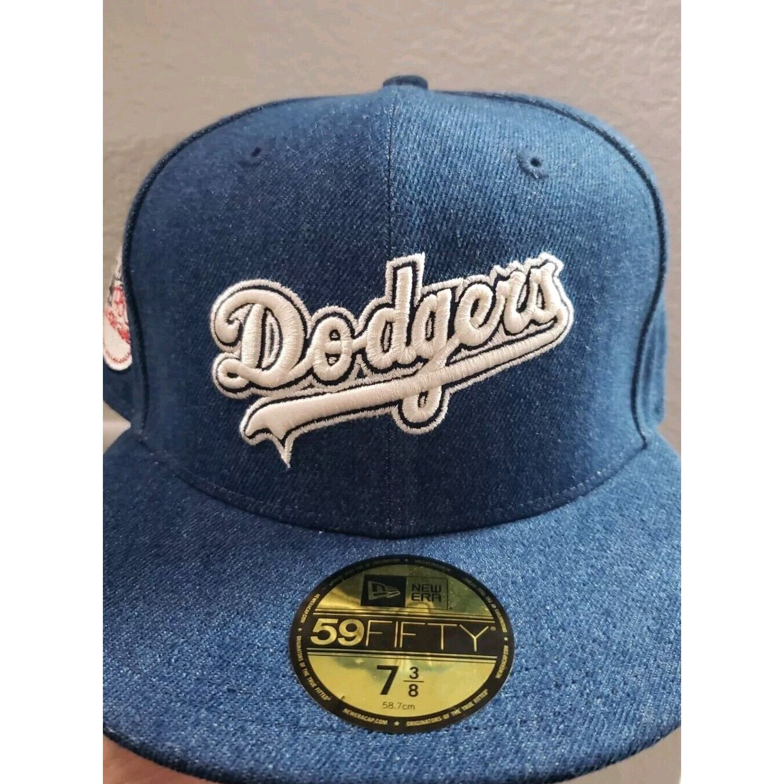 New Era Los Angeles Dodgers Hat 1980 ASG Denim 7 3/8 5950 New Era Size ONE SIZE - 1 Thumbnail