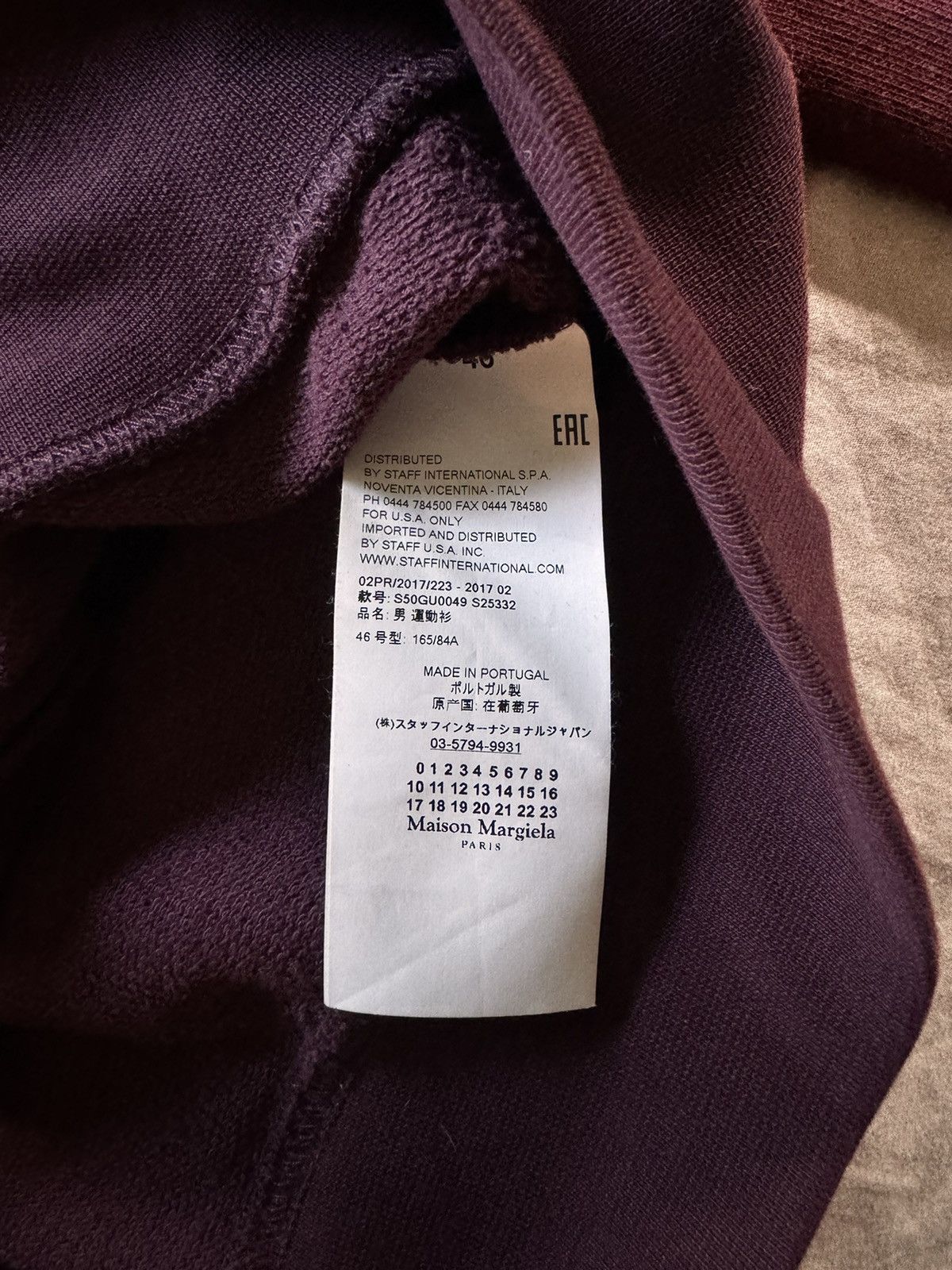 Maison Margiela FW17 Margiela sweatshirt Size US M / EU 48-50 / 2 - 4 Thumbnail