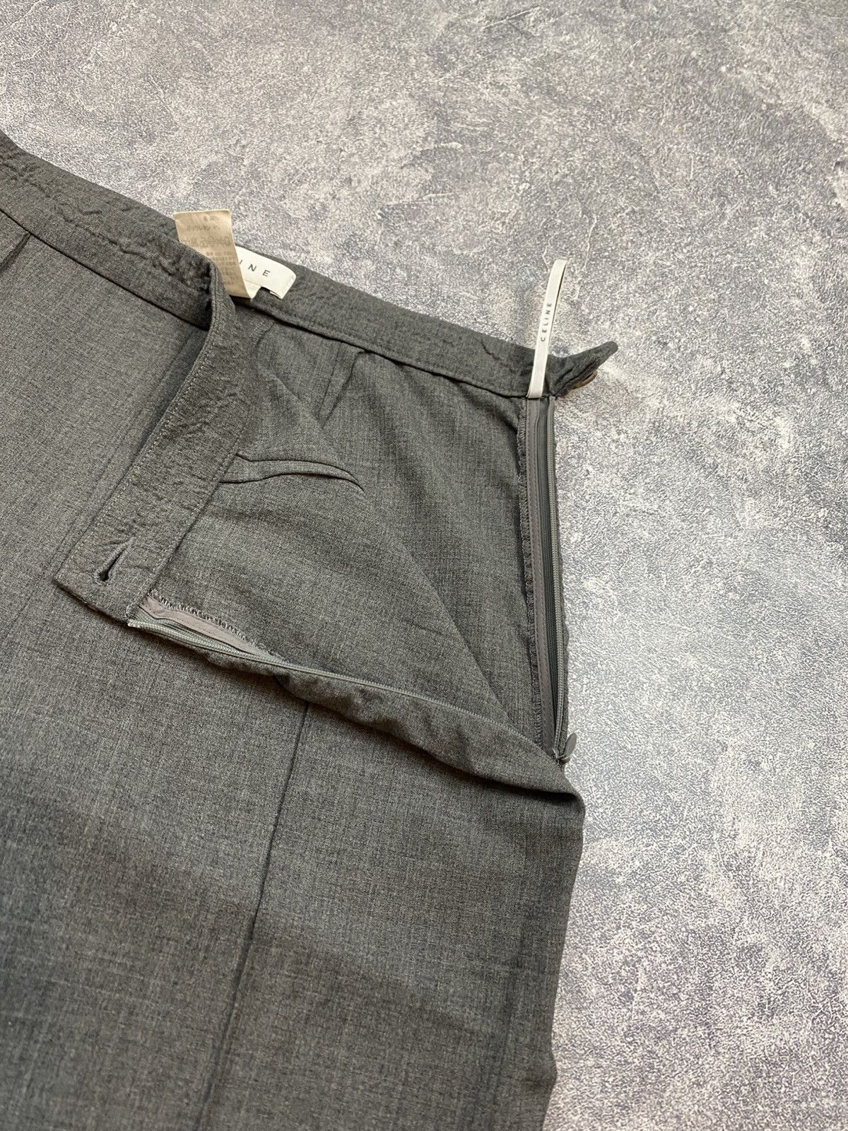 Celine × Vintage Celine Wool Pants Vintage Opti Size 27" / US 4 / IT 40 - 5 Thumbnail