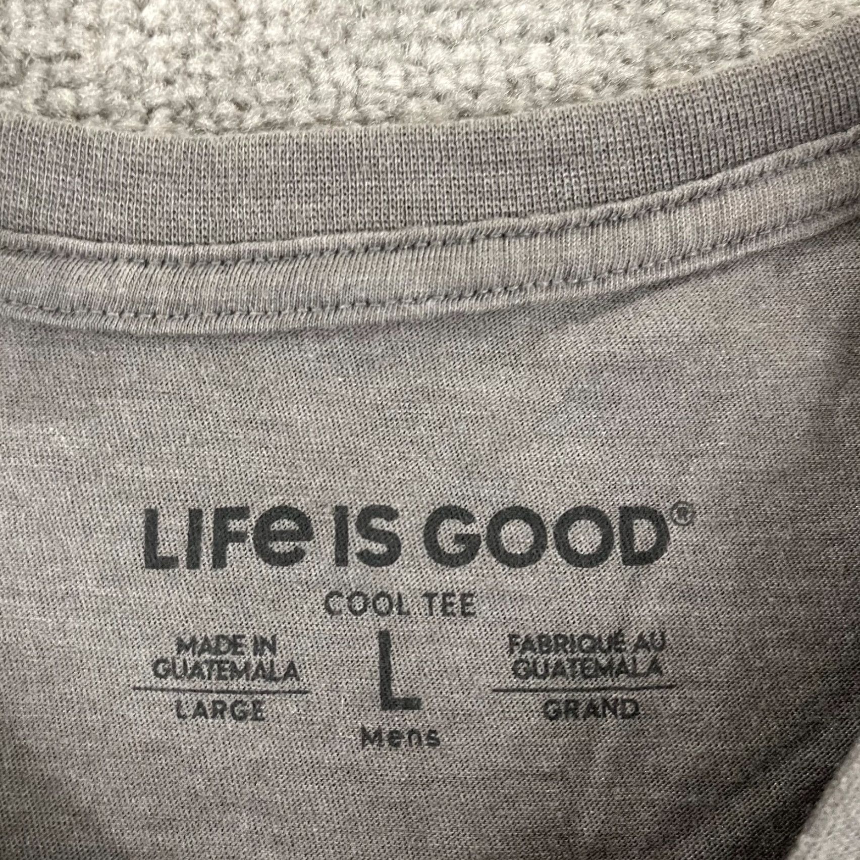 Life is Good LIFE IS GOOD Shirt Mens Large Gray Never Trust Skinny Chef Cooking Husband Funny Shirt Size US L / EU 52-54 / 3 - 3 Thumbnail