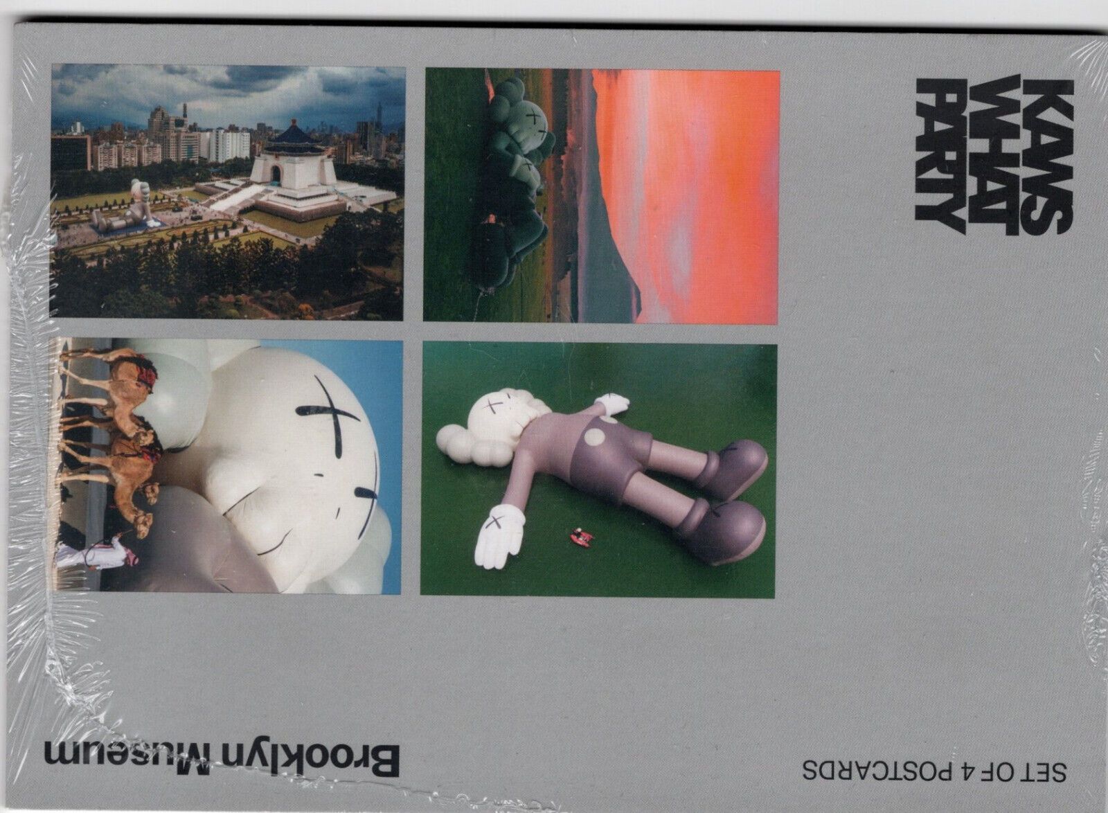 Kaws KAWS Brooklyn Museum Holiday Postcard Set of 4 Size ONE SIZE - 2 Thumbnail