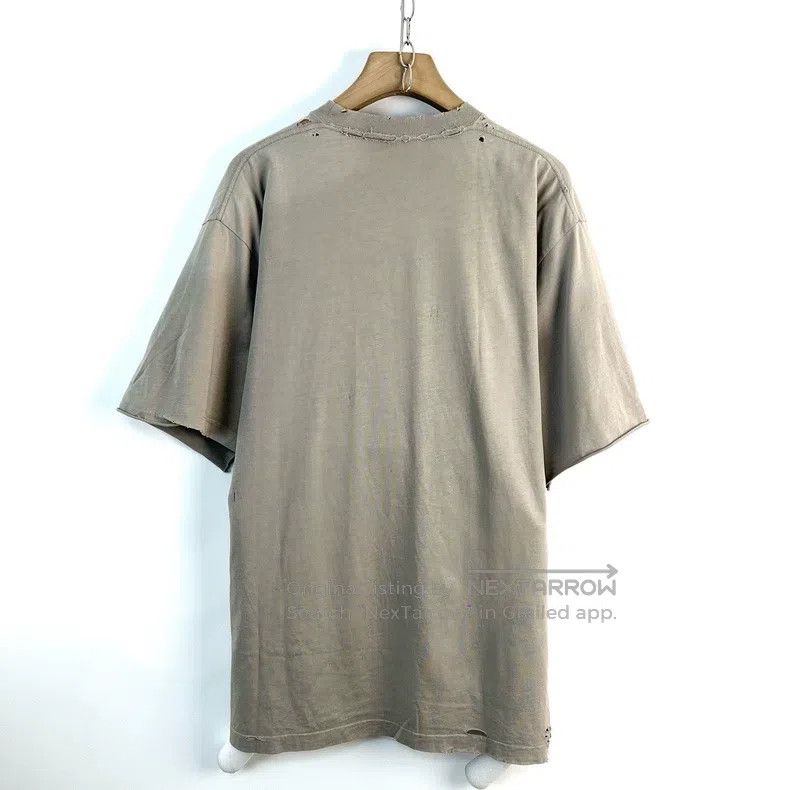 Balenciaga Balenciaga Mosaic Blurred Logo Letter Loose Hole Round Nec Size US XXS / EU 40 - 2 Thumbnail