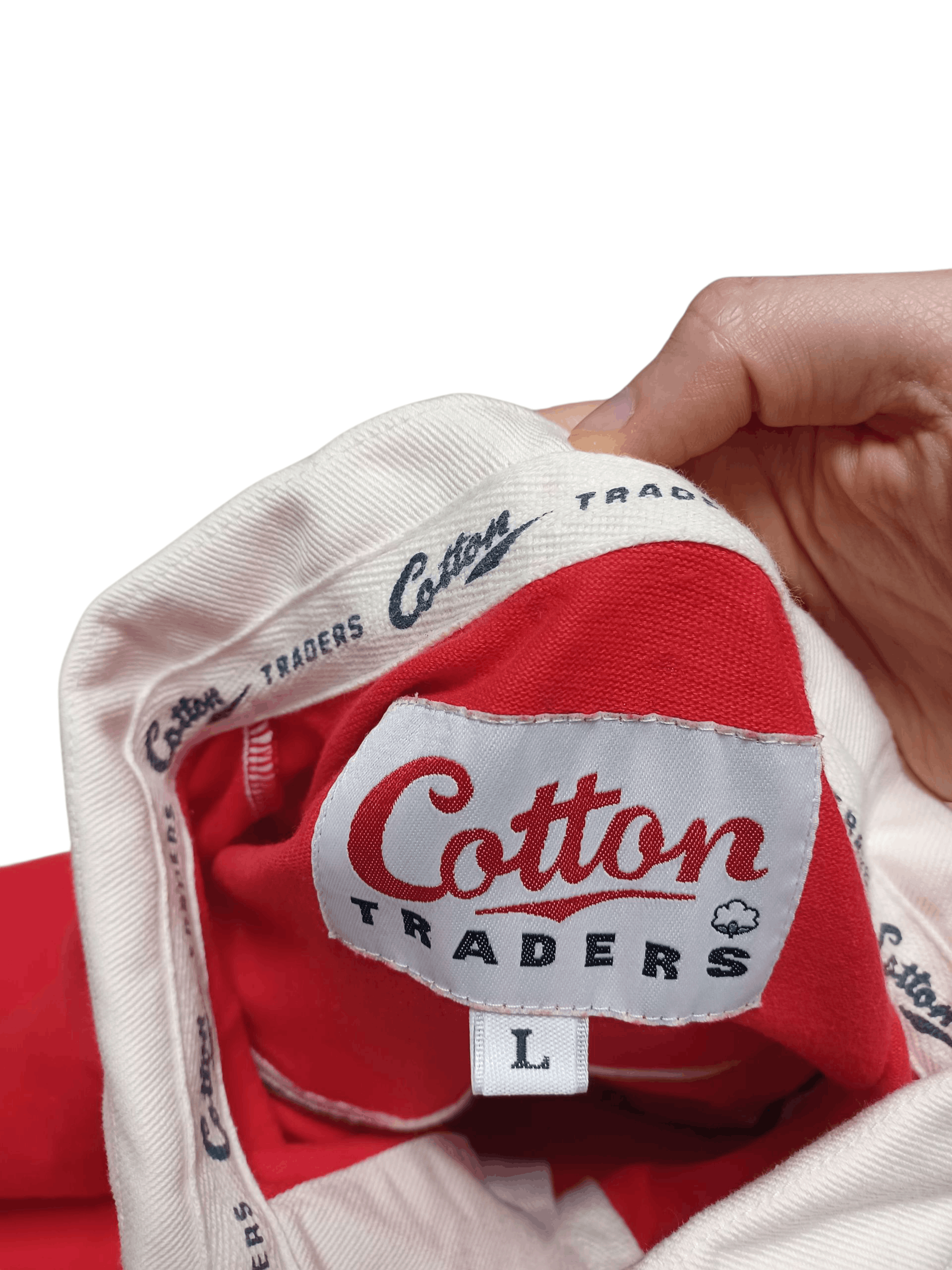Cotton Traders WALES RUGBY TEAM VINTAGE COTTON TRADERS RUGBY SHIRT Size US L / EU 52-54 / 3 - 5 Thumbnail