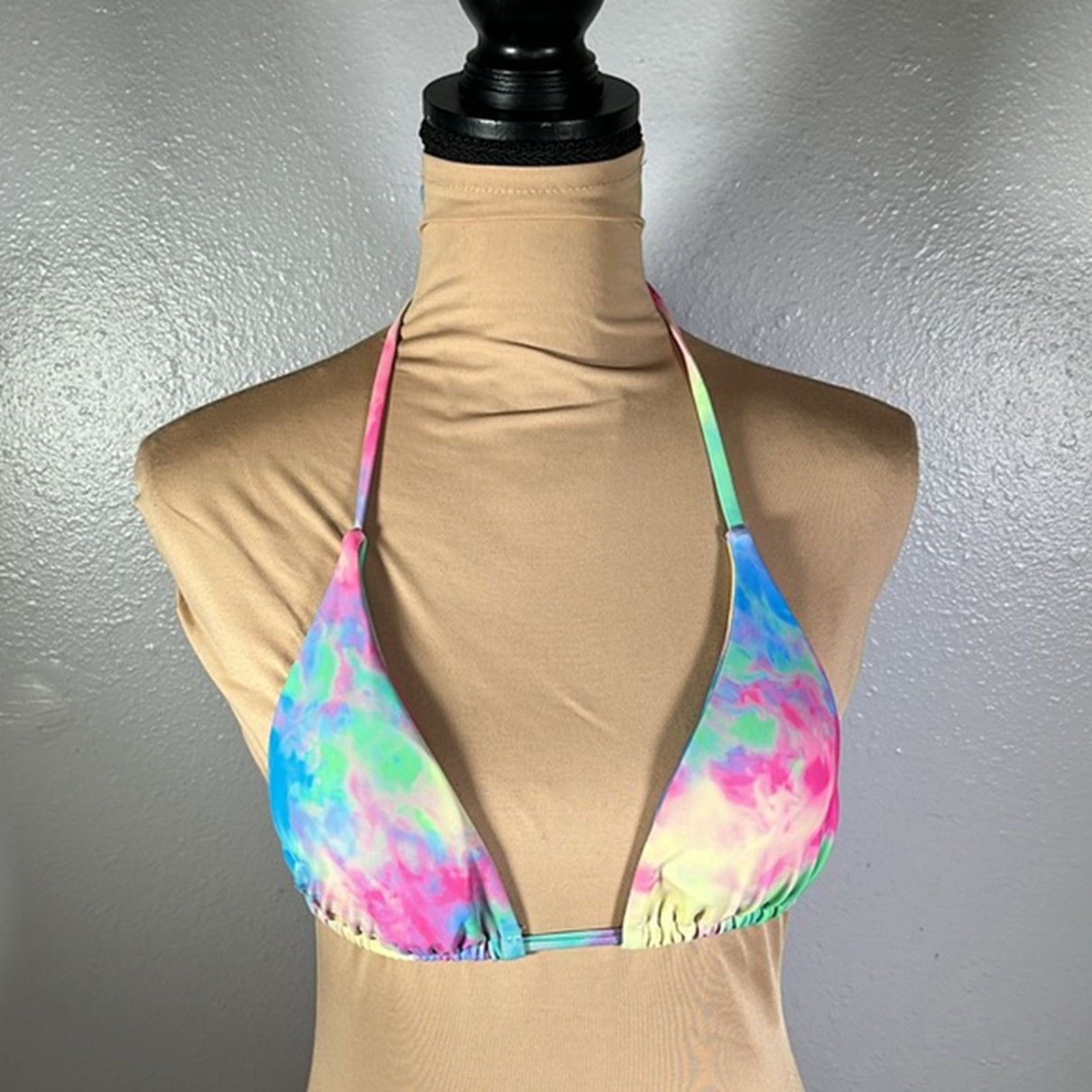 Vintage boutique-Swim-Rainbow Tie Dye Triangle S Size S / US 4 / IT 40 - 5 Thumbnail