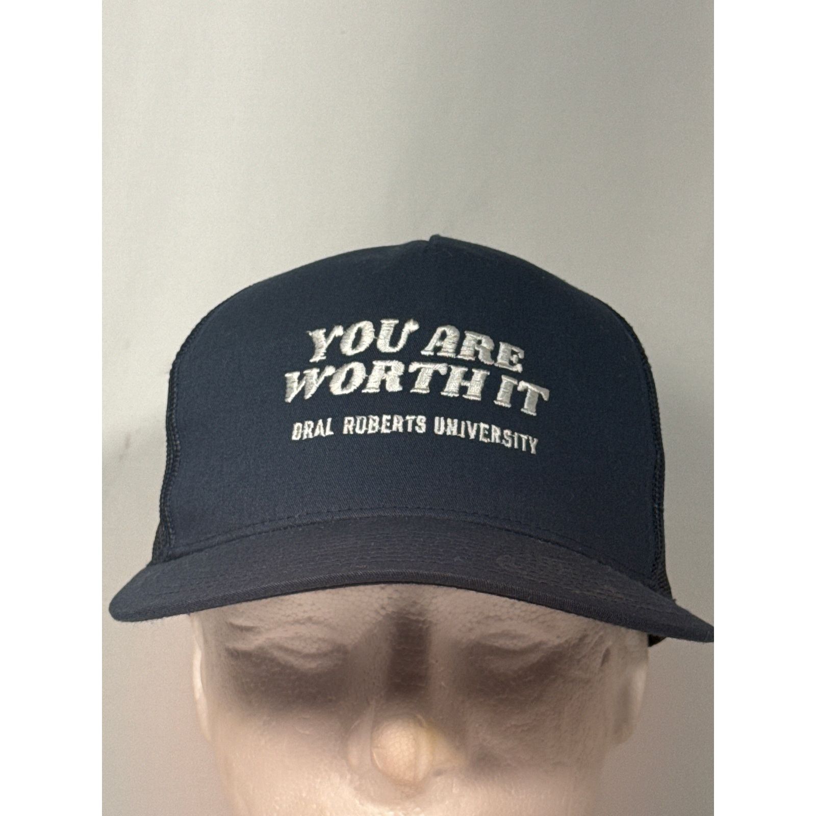 Other ORU "You Are Worth It" Trucker Hat Streetwear Black Snapback Size ONE SIZE - 3 Thumbnail