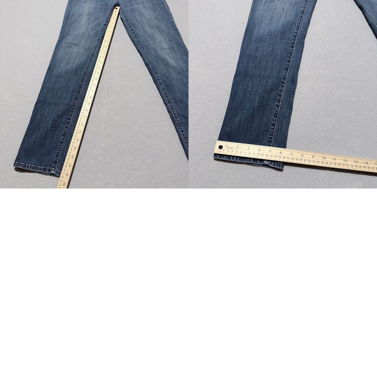 Vintage Kut from the Kloth Jeans Women's Blue Denim Low Rise Straight Fit Zip Fly - 8 Size 30" / US 8 / IT 44 - 9 Thumbnail