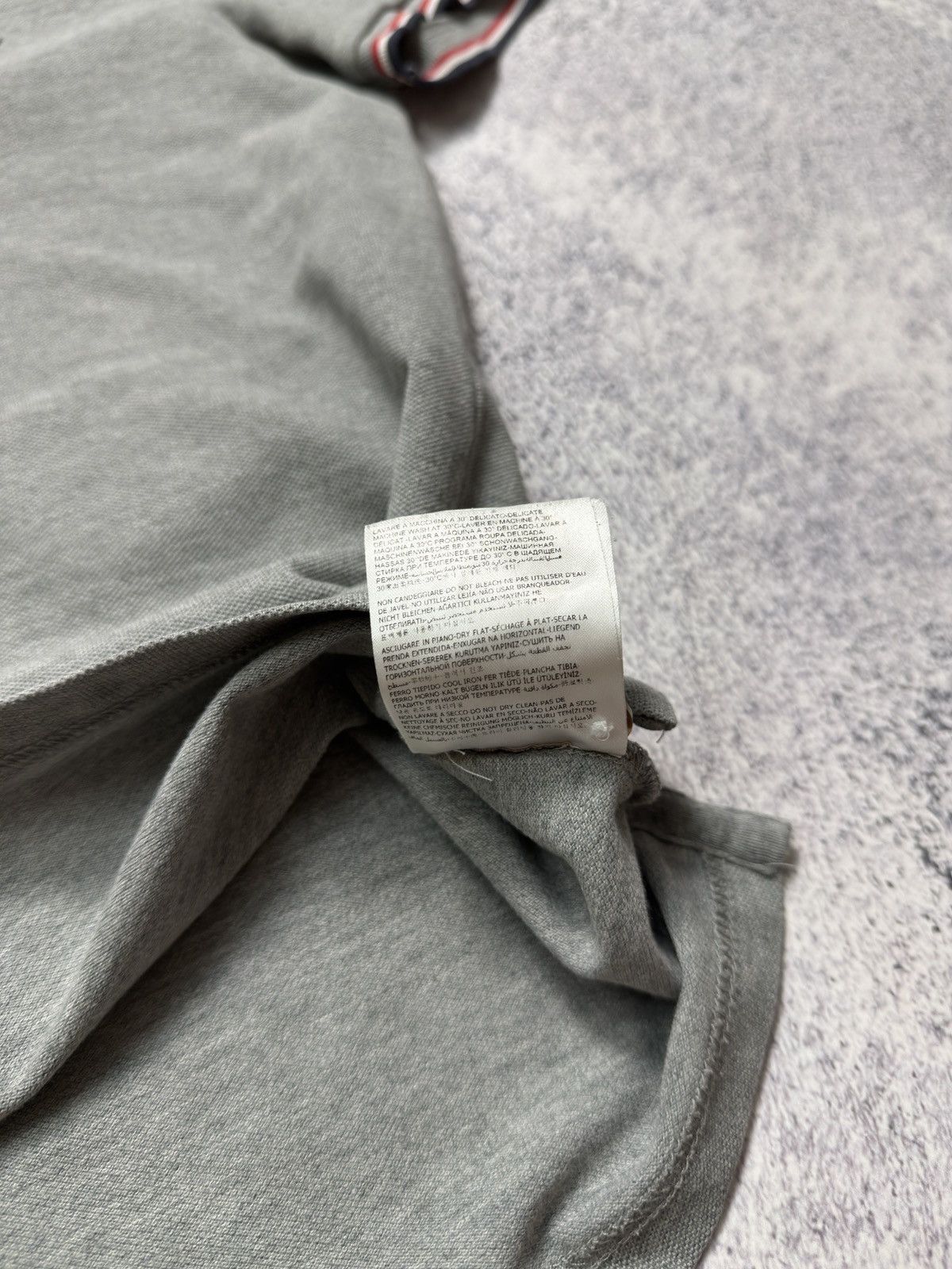 Moncler Moncler Maglia Polo Manica Corta Shirt Old Money Style Sz M Size US M / EU 48-50 / 2 - 10 Thumbnail