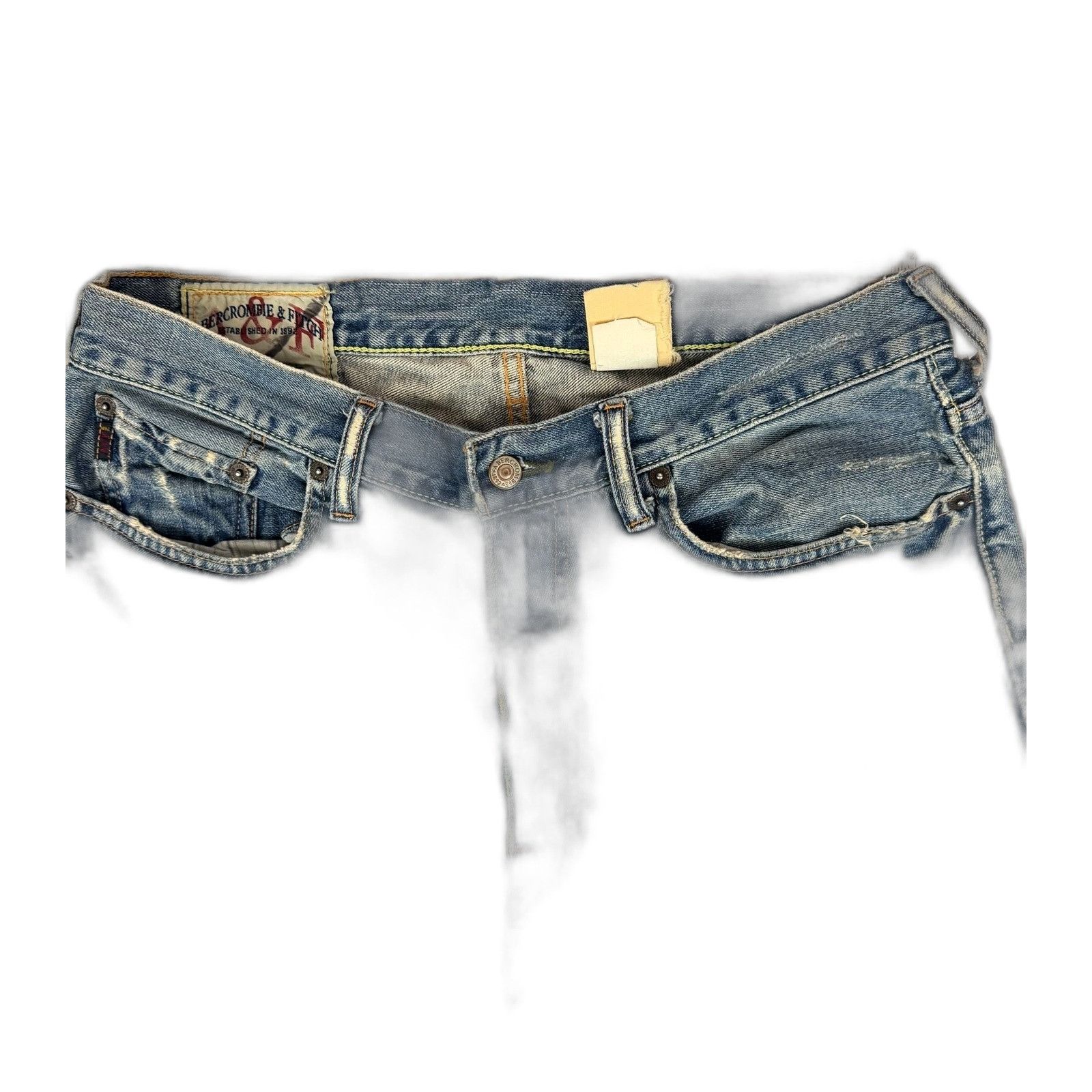 Abercrombie & Fitch Vintage Abercrombie & Fitch Jeans Mens 31x32 Distressed Y2K Size US 31 - 5 Thumbnail