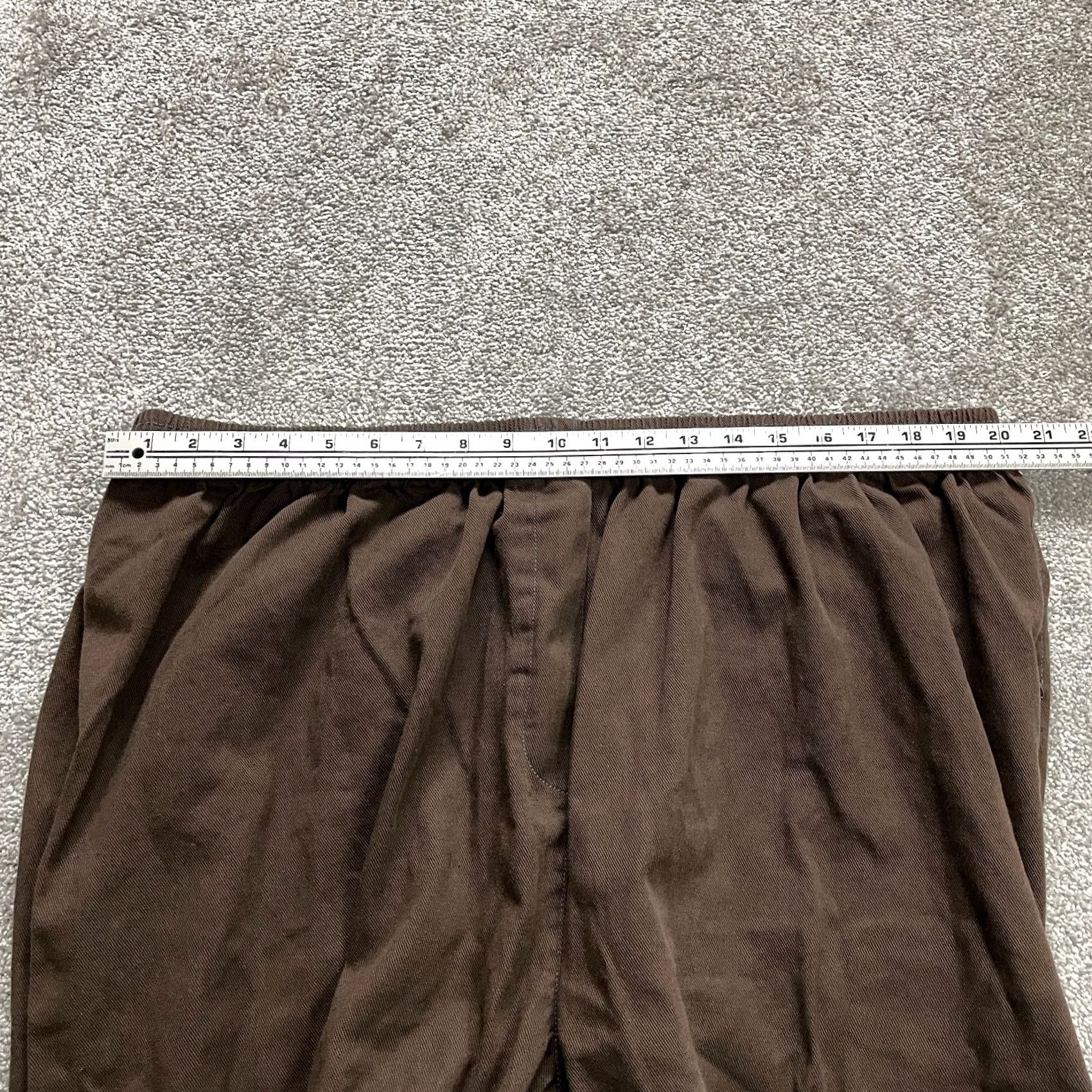 Vintage Unbranded Pants Womens Plus 40 Brown Classic Fit Straight Ladies Slacks 40x31 Size 27" / US 4 / IT 40 - 6 Thumbnail