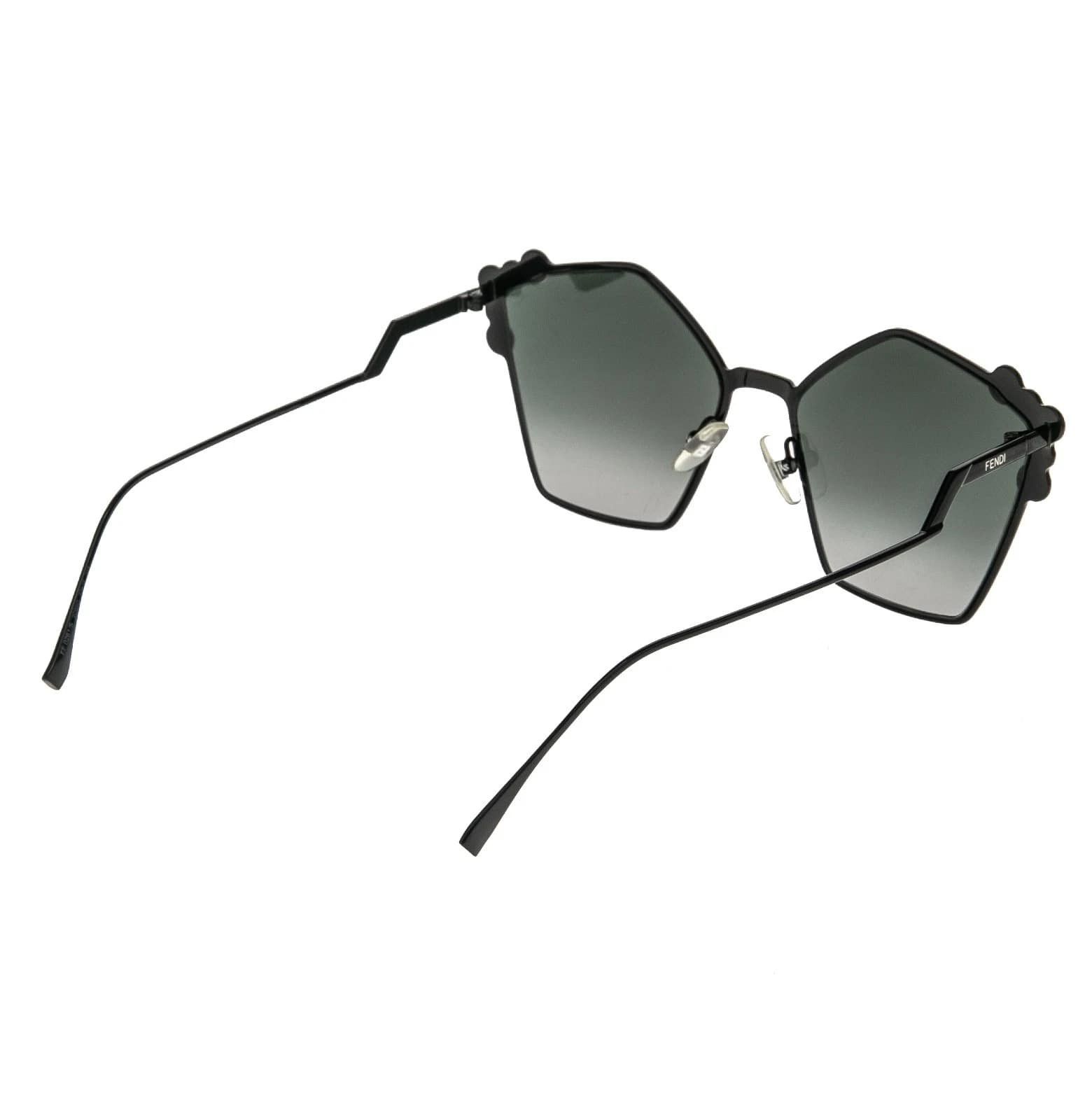 Fendi FENDI FF0261S 0261 CAN EYE Black Stud Gradient Sunglasses Size ONE SIZE - 9 Thumbnail