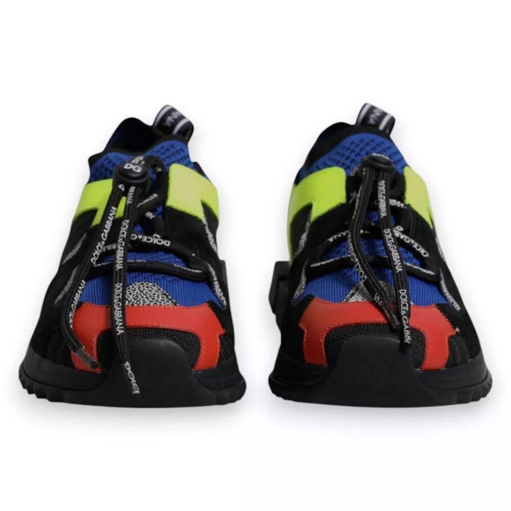 Dolce & Gabbana Dolce & Gabbana Multicolor Low Top Sorrento Sneakers Shoes Size US 9 / EU 42 - 4 Thumbnail