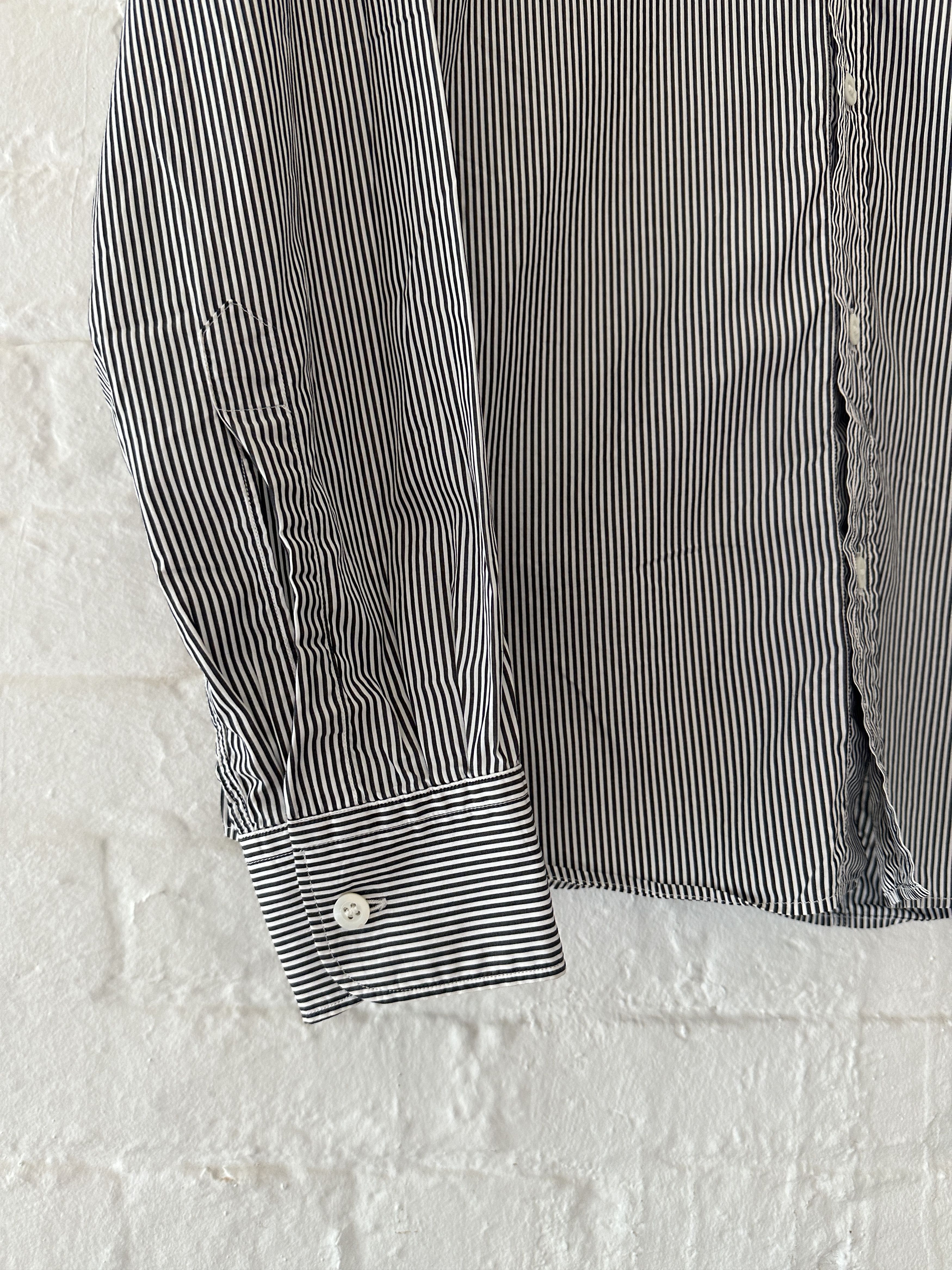 Dries Van Noten Dries Van Noten Striped Button Up Shirt Size US M / EU 48-50 / 2 - 2 Thumbnail