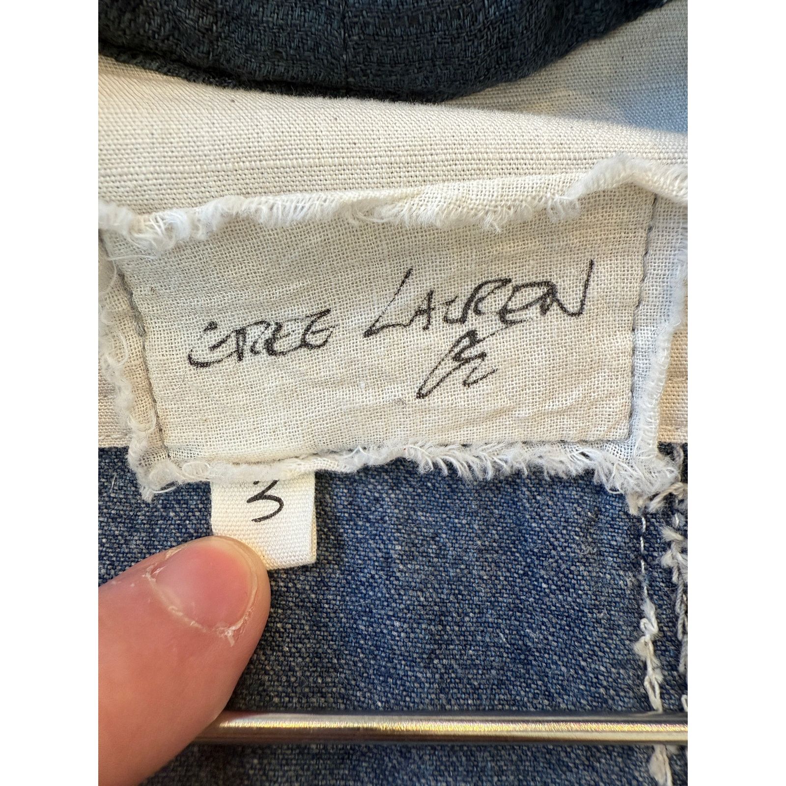 Greg Lauren Greg Lauren SAMPLE Overall Blanket Stripe GL1 Size US L / EU 52-54 / 3 - 3 Thumbnail