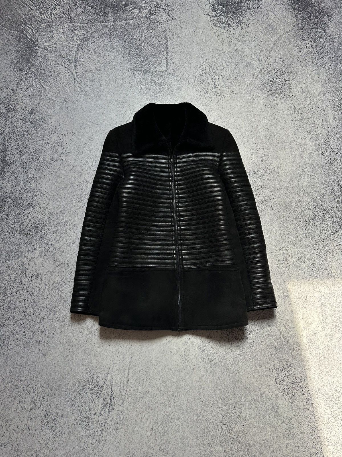 Jitrois JITROIS Paris Black Shearling Leather Agneau Double Face Size S / US 4 / IT 40 - 2 Thumbnail