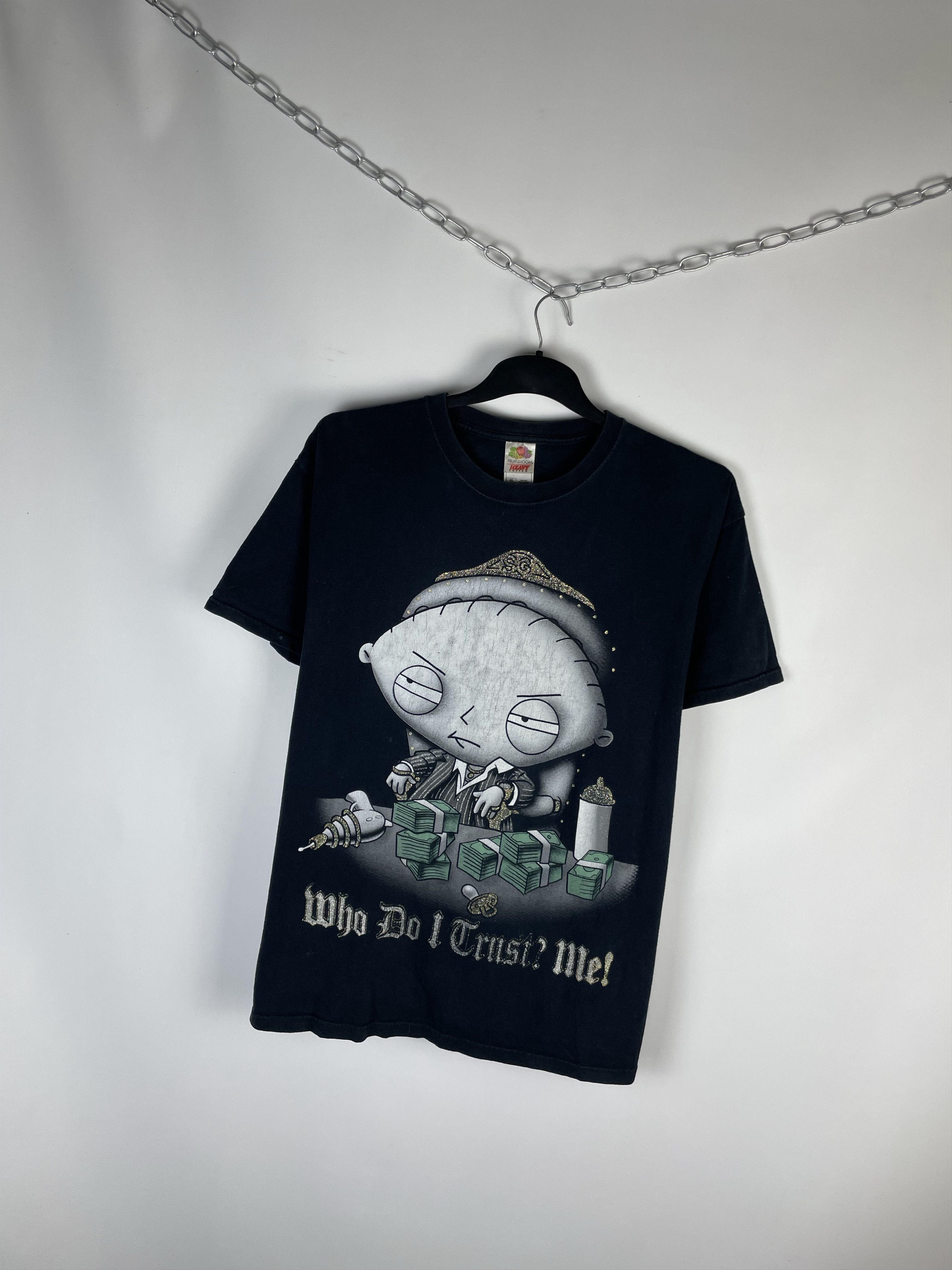Other Family Guy Stewie Who Do I Trust Me Big Screen Printed Tee Size US XL / EU 56 / 4 - 2 Thumbnail
