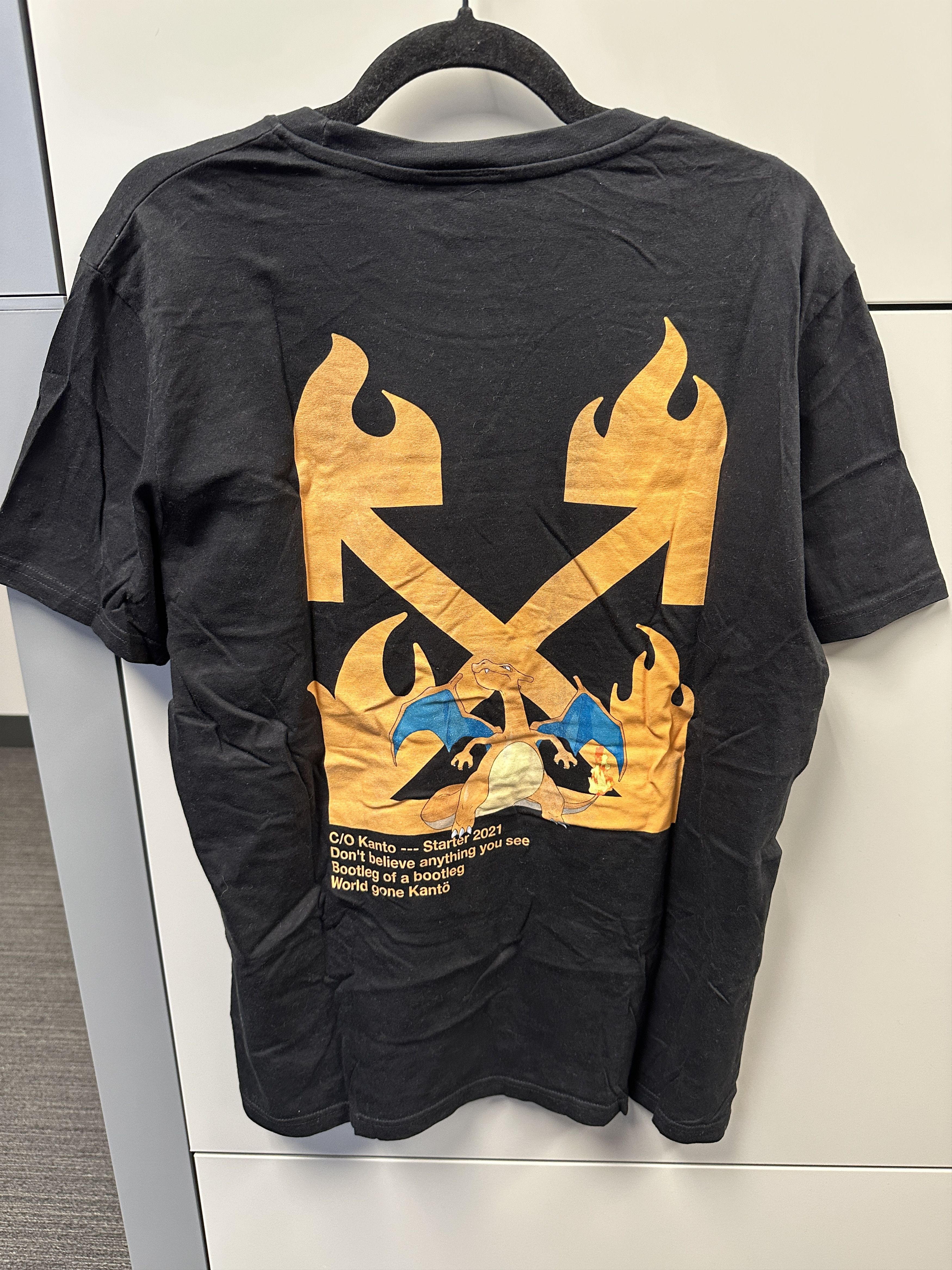Kanto Starter Kanto Starter Pokemon Charizard Tee Large Size US L / EU 52-54 / 3 - 1 Thumbnail