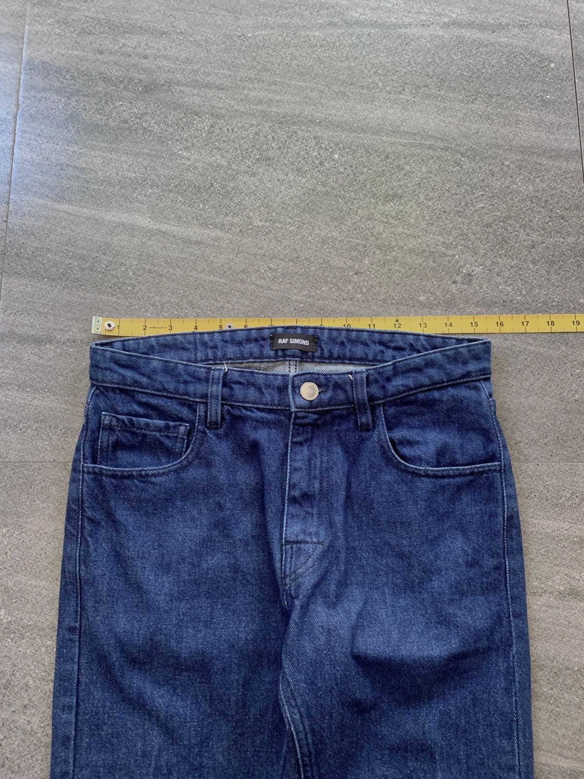 Raf Simons FREE TAX! SS 2019 Slim Tape Denim Jeans Size US 28 / EU 44 - 12 Thumbnail