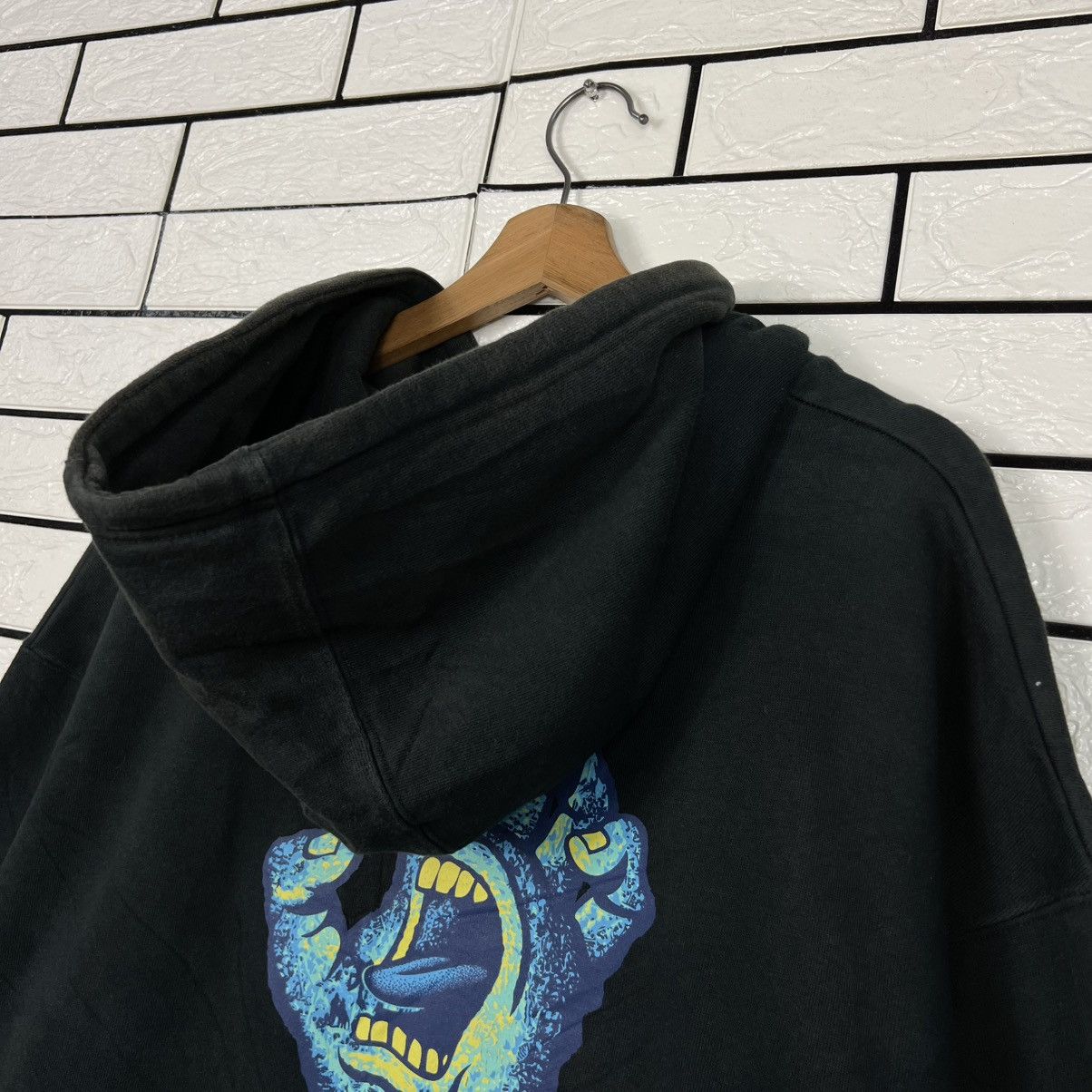 Santa Cruz Skateboards SANTA CRUZ Skateboards Big Logo Pullover Hoodies #4084-C186 Size US XL / EU 56 / 4 - 17 Thumbnail
