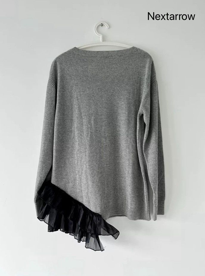 Dries Van Noten Dries van noten Grey cashmere knit sweater 2412-Nextarrow Size US M / EU 48-50 / 2 - 2 Thumbnail