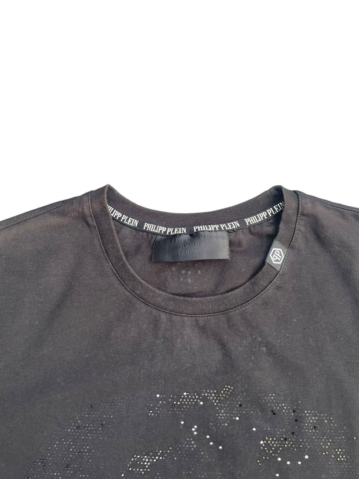 Philipp Plein Philipp Plein Homme Beads Skull Tshirt Size US L / EU 52-54 / 3 - 4 Thumbnail