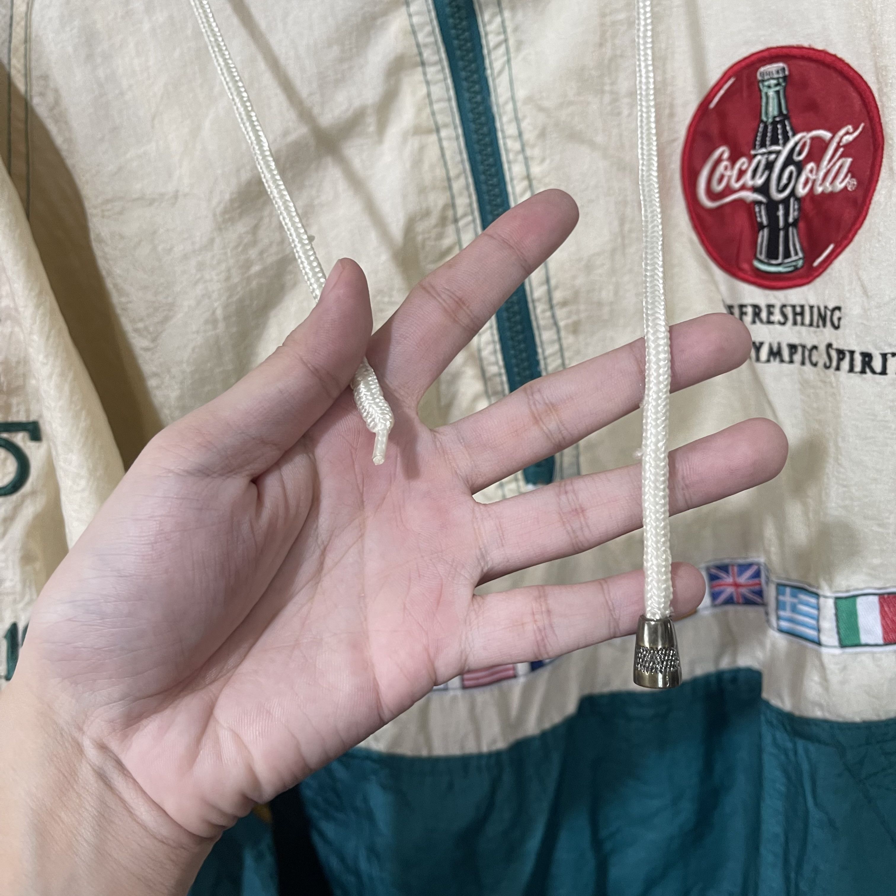 Vintage Vintage 1996 Atlanta Olympics Starter Windbreaker Jacket Size US L / EU 52-54 / 3 - 12 Thumbnail