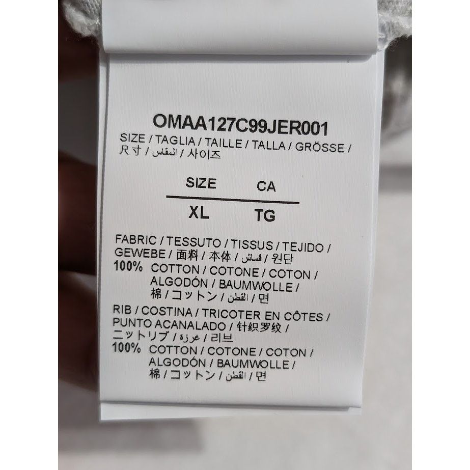 Off-White o1rshd1 Hand Off Tripack S/S Tee in Melange Grey Size US XL / EU 56 / 4 - 15 Thumbnail