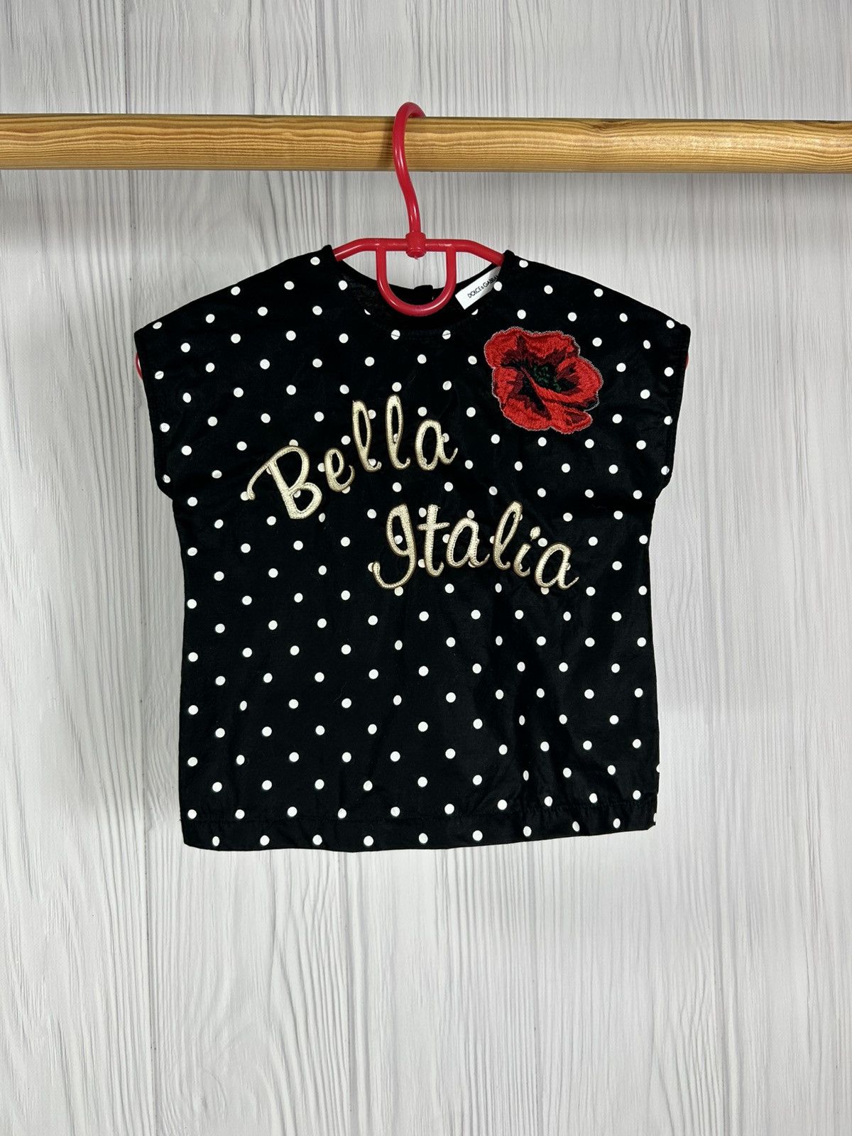 Dolce Gabbana Bella Italia Blouse T-Shirt 12-18mesi kids