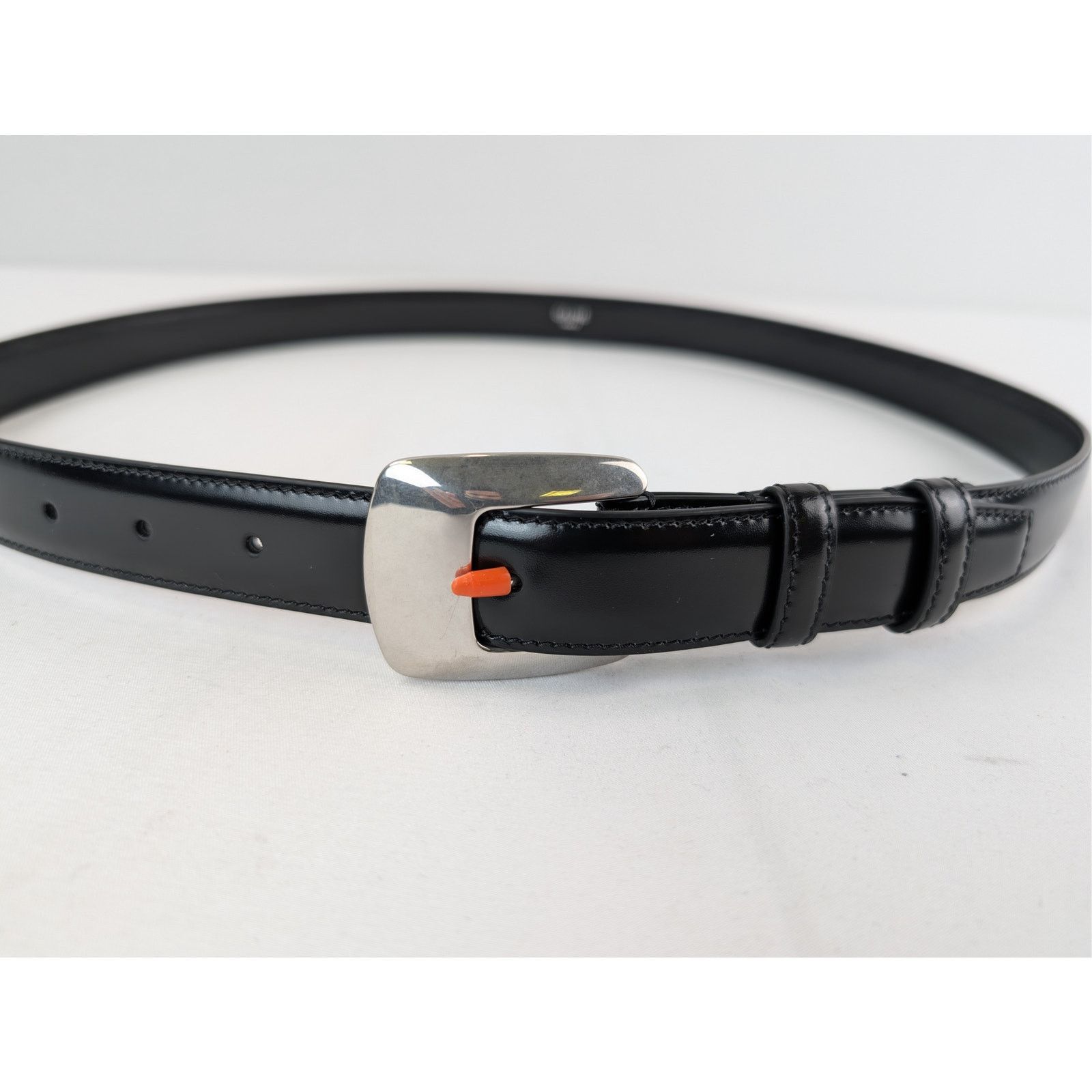 Celine o1rshd1 Size: 95cm / Men's Belt in Black Size 38 - 5 Thumbnail