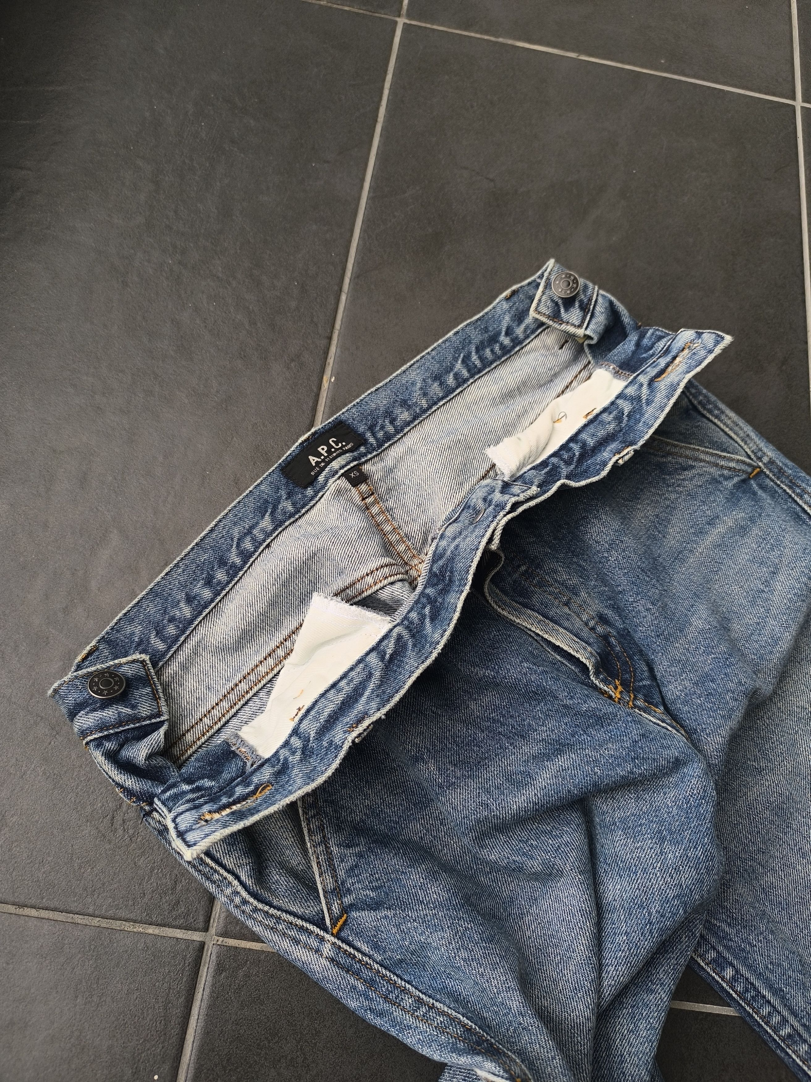 A.P.C. × Japanese Brand RARE APC CARPENTER JEANS Size US 30 / EU 46 - 18 Thumbnail